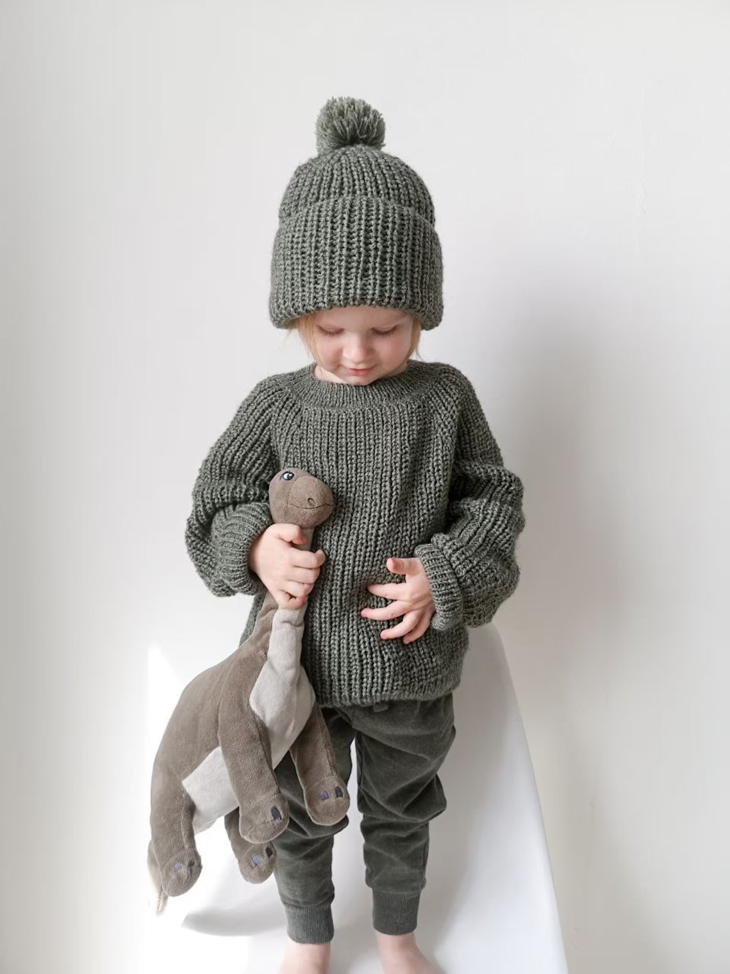 2-in-1 Baby Jumper & Hat Knitting Patterns