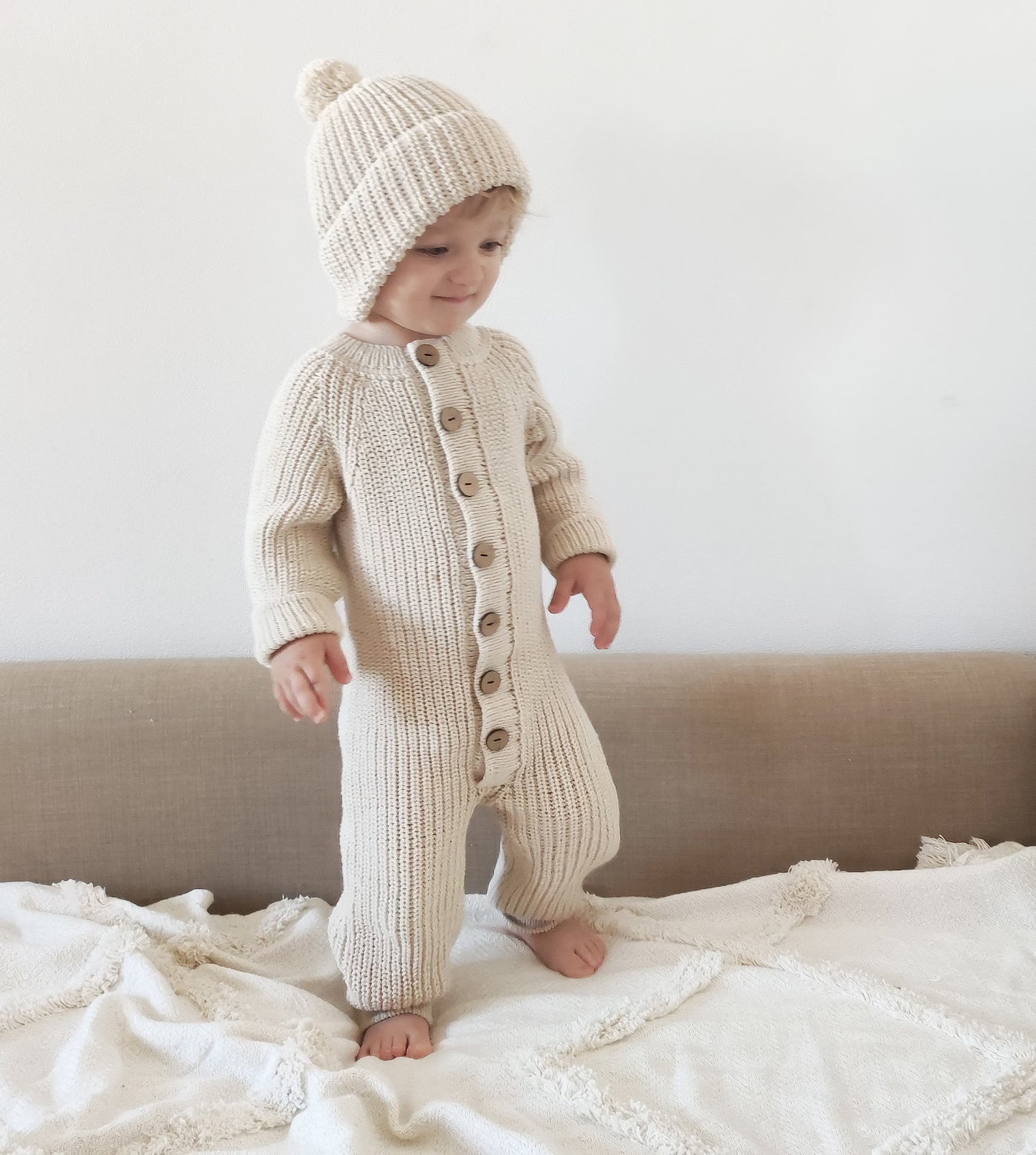 Baby Romper & Hat Knitting Patterns