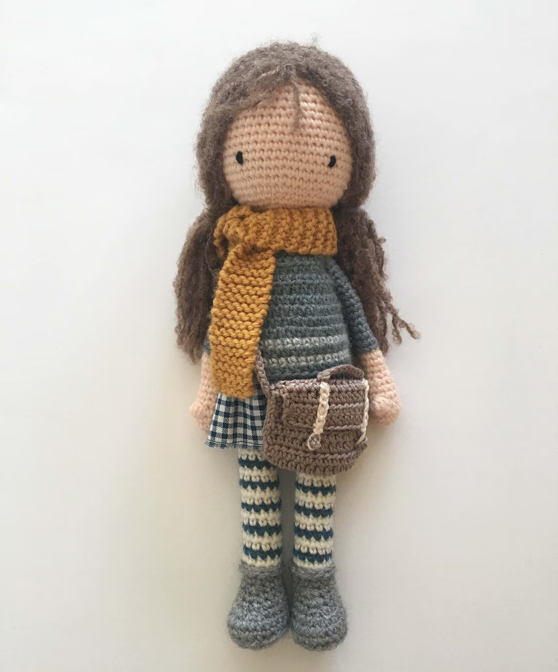 Little Schoolgirls Doll Crochet Pattern
