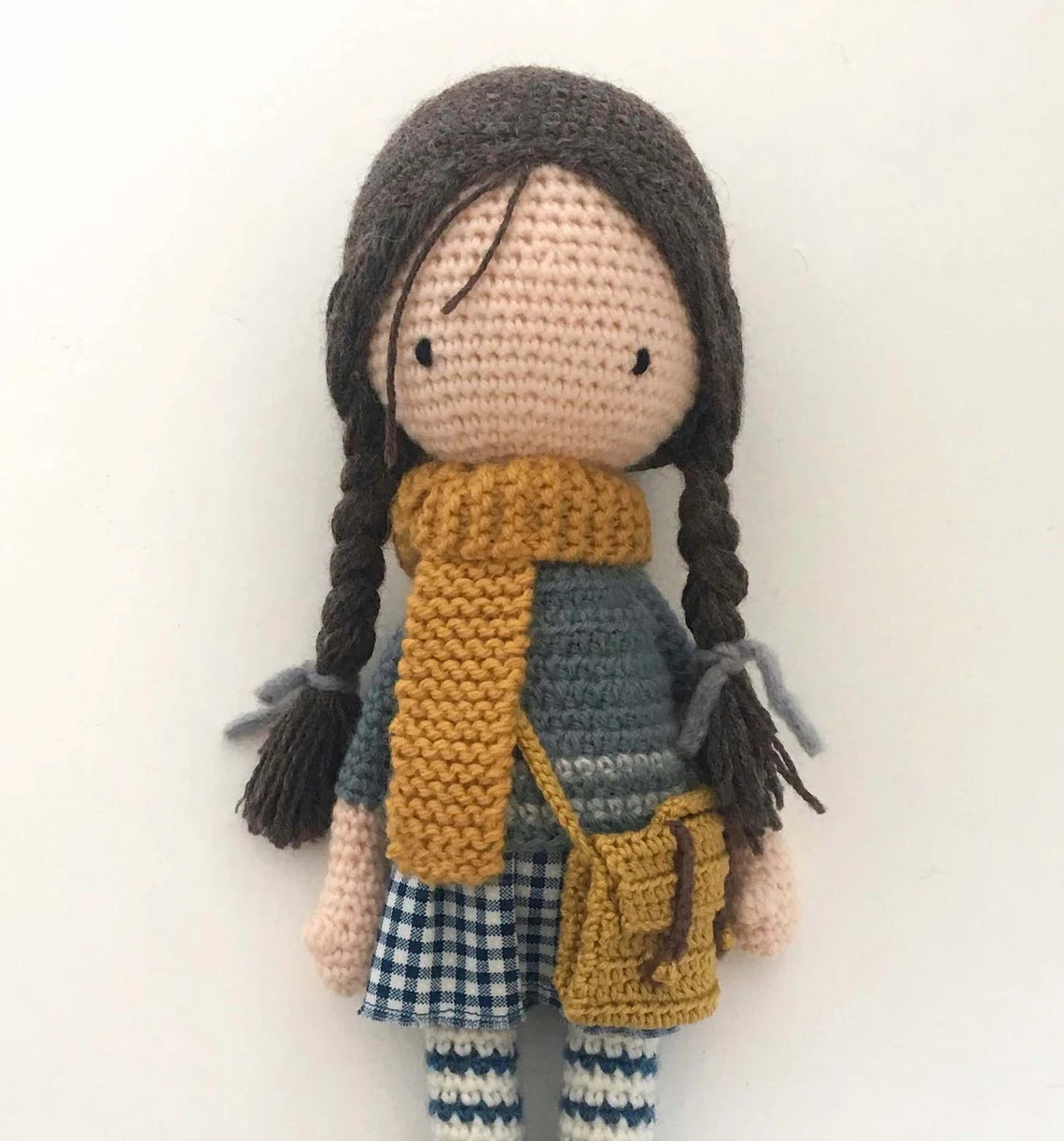 Little Schoolgirls Doll Crochet Pattern