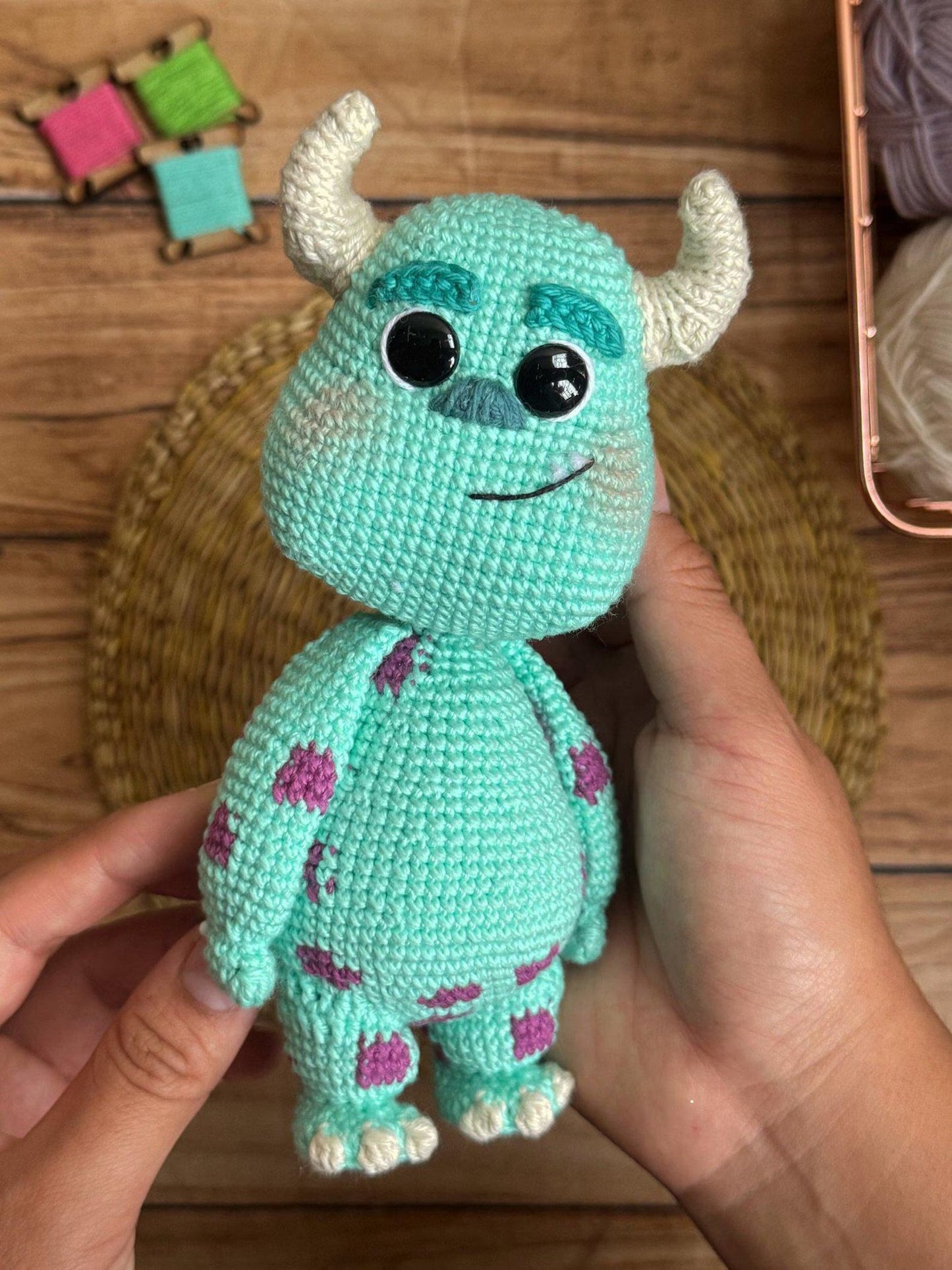 3in1 Cute Set Monster Crochet Pattern