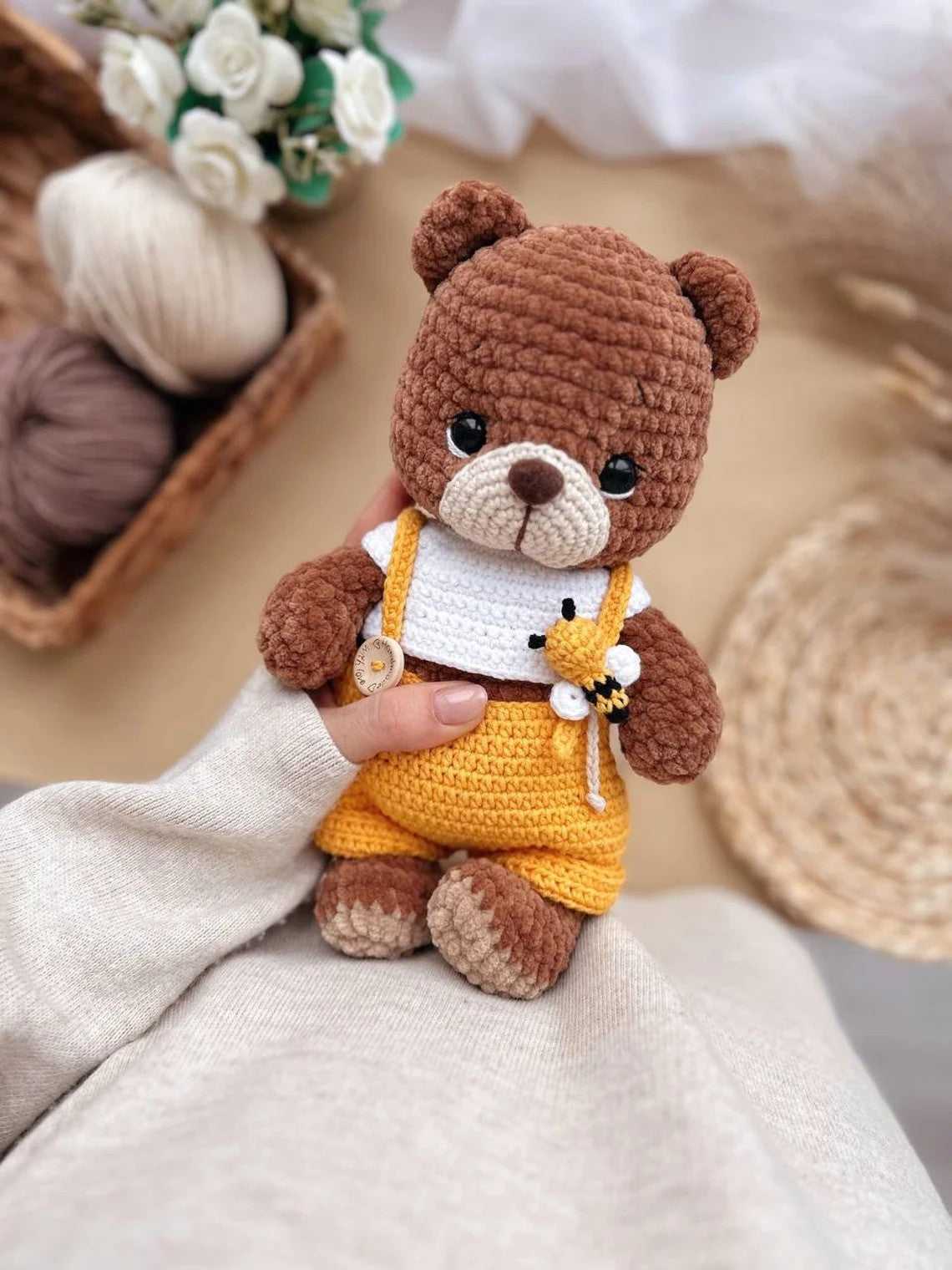 Three in One Pattern Bunny and Bear Crochet Pattern