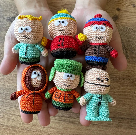 Set of 6 Toys Crochet Pattern