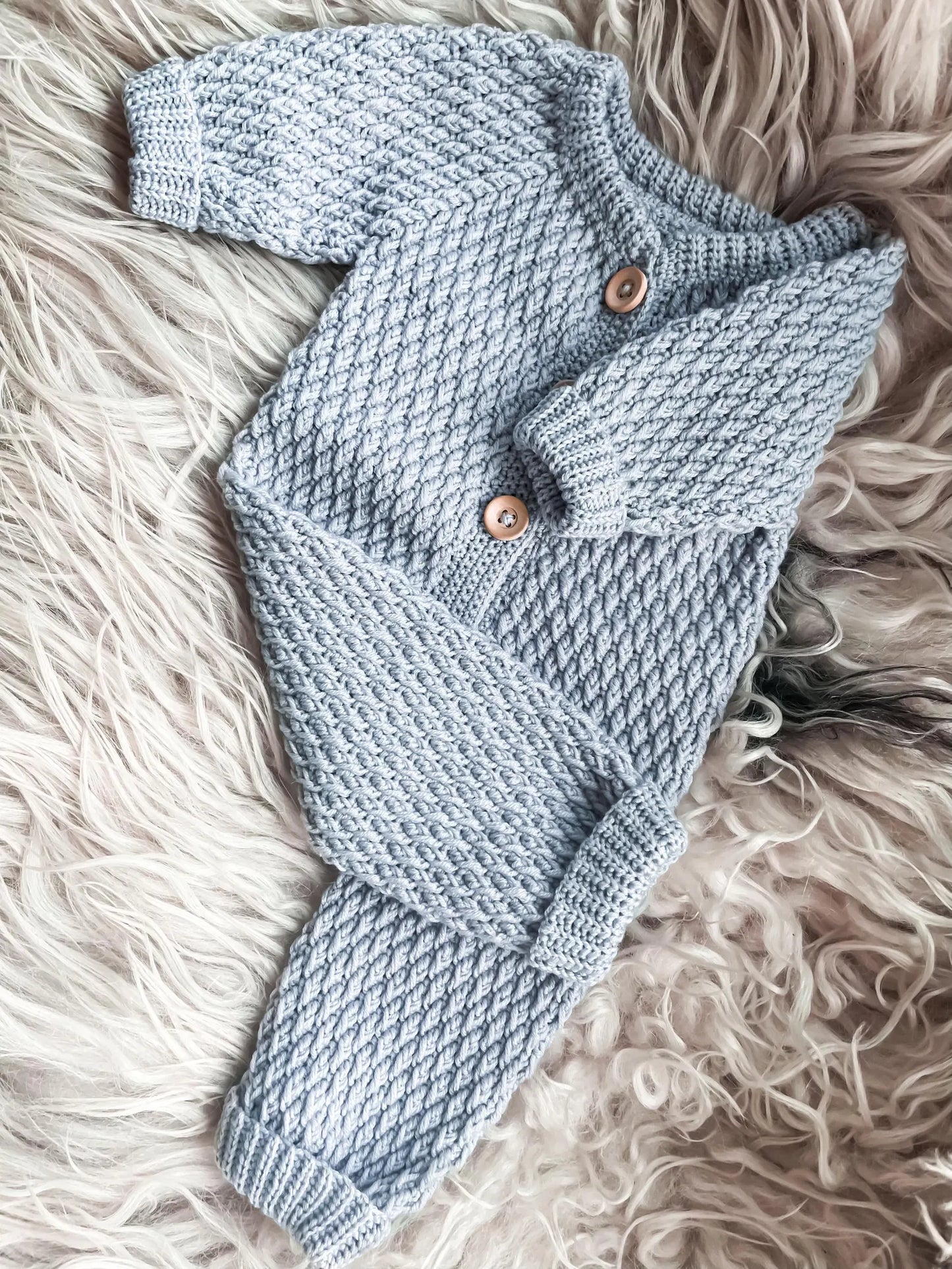 Alpine Baby Romper Crochet Pattern