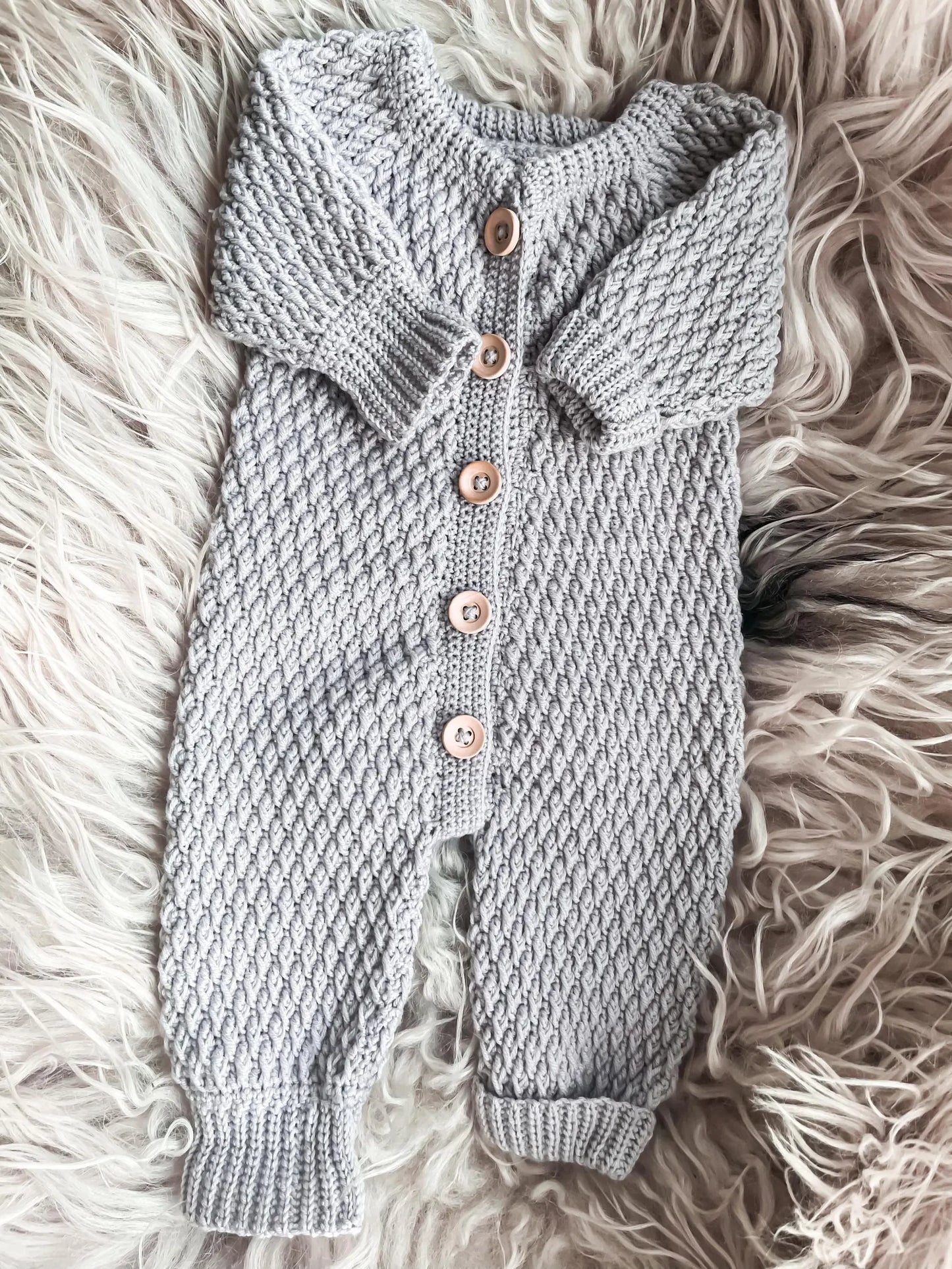 Alpine Baby Romper Crochet Pattern