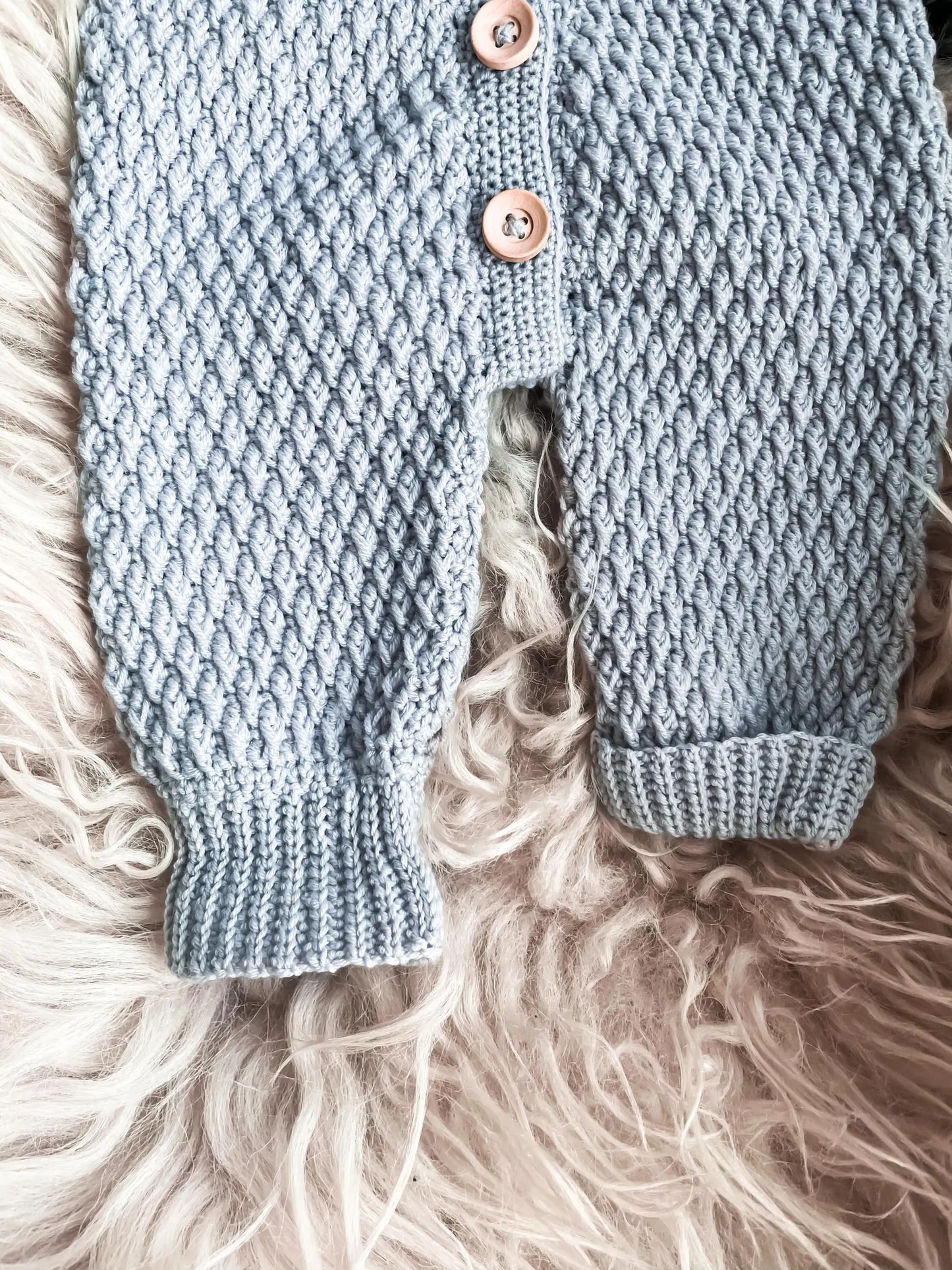 Alpine Baby Romper Crochet Pattern