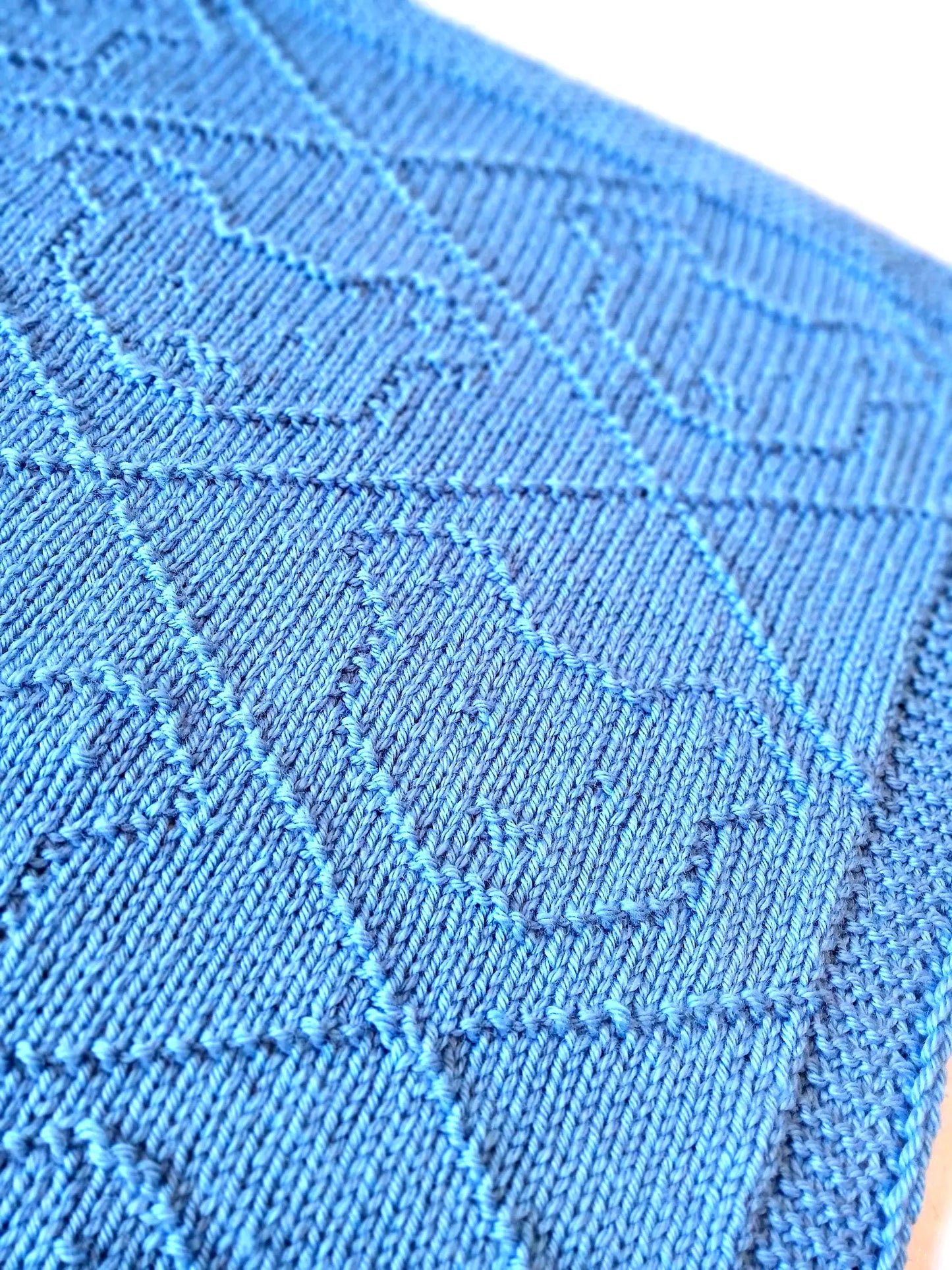 Bear Baby Blanket Knitting Pattern
