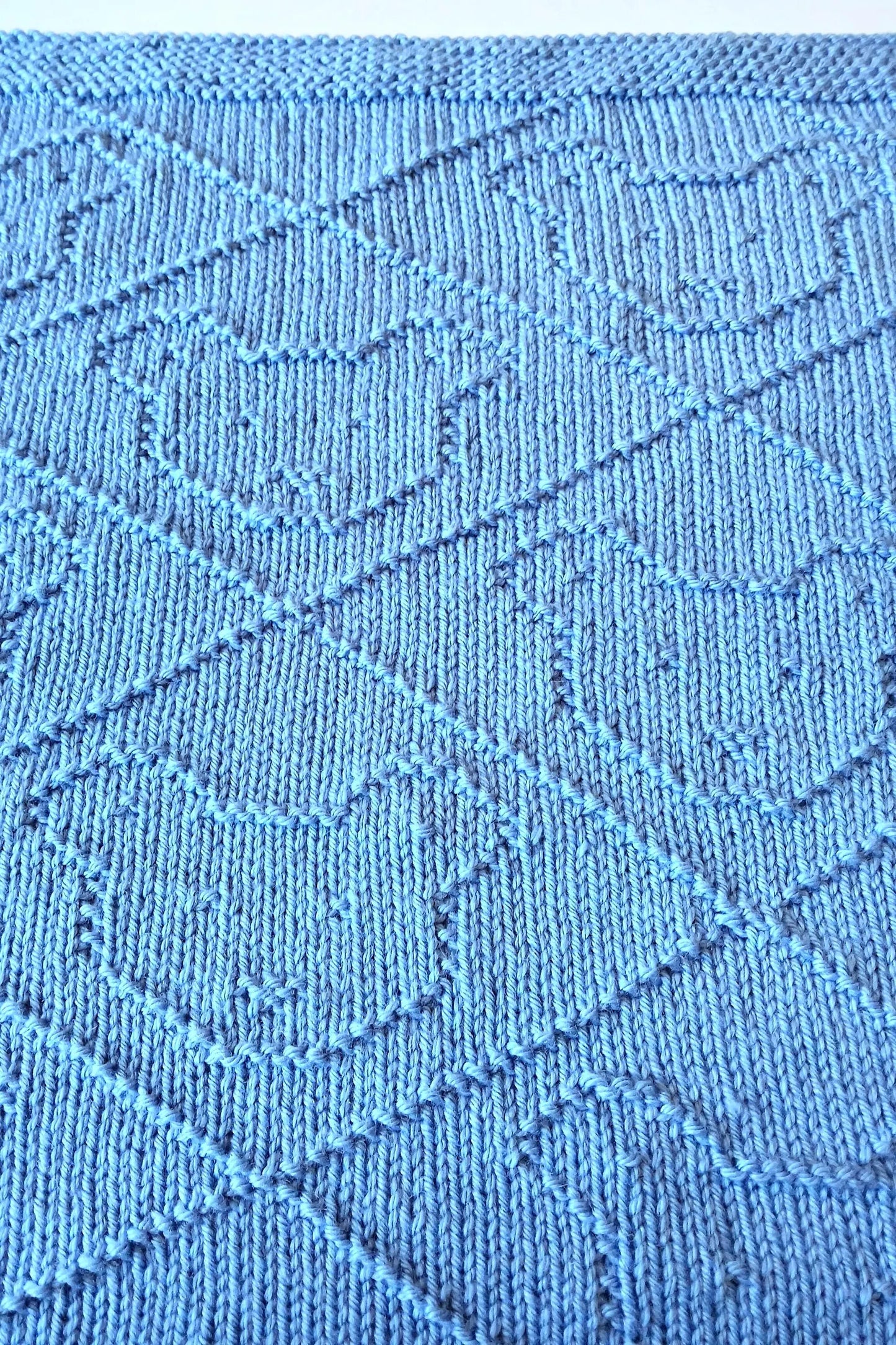 Bear Baby Blanket Knitting Pattern
