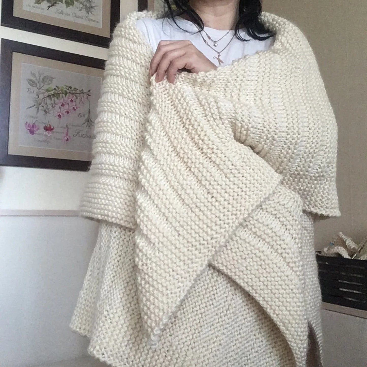 Easy Throw Blanket Knitting Pattern