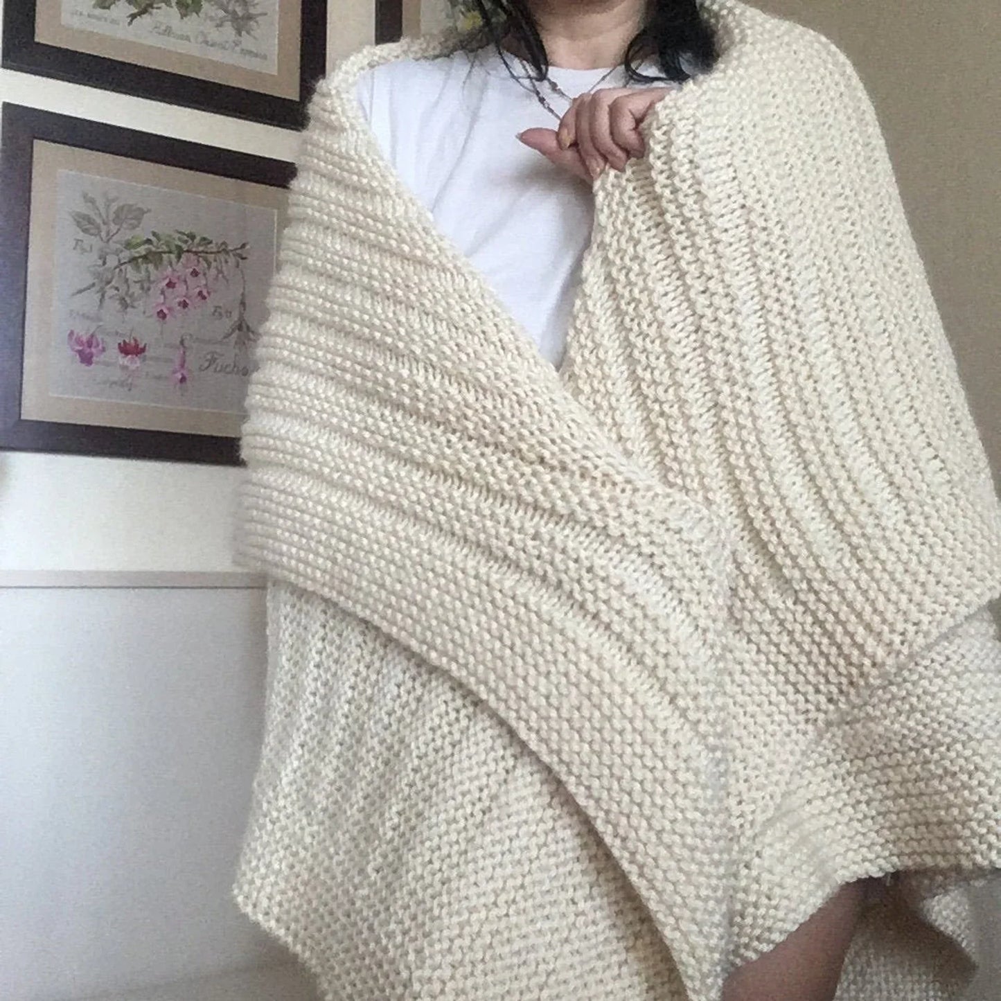 Easy Throw Blanket Knitting Pattern