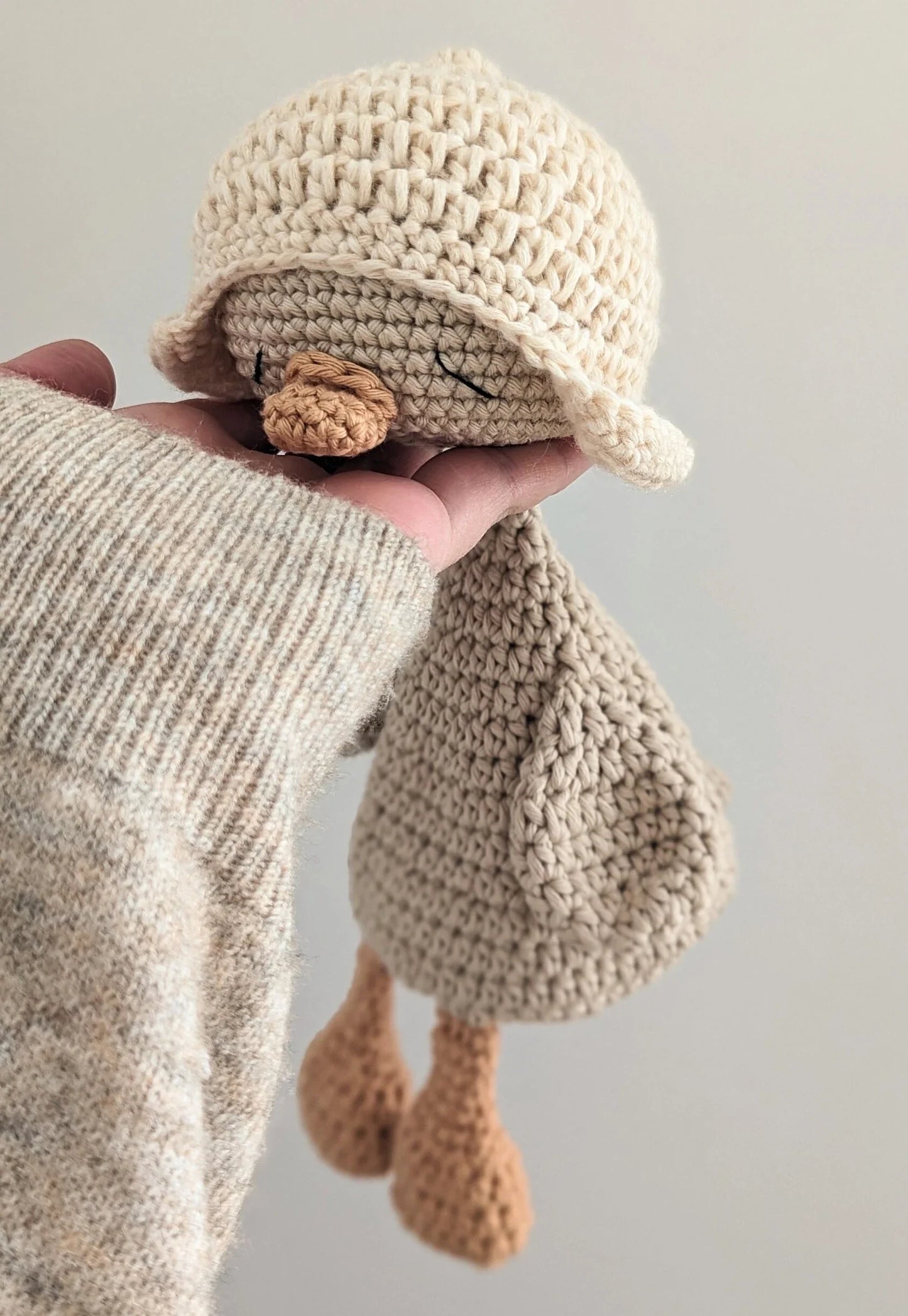 Crochet Pattern Amigurumi Snuggle Gosling