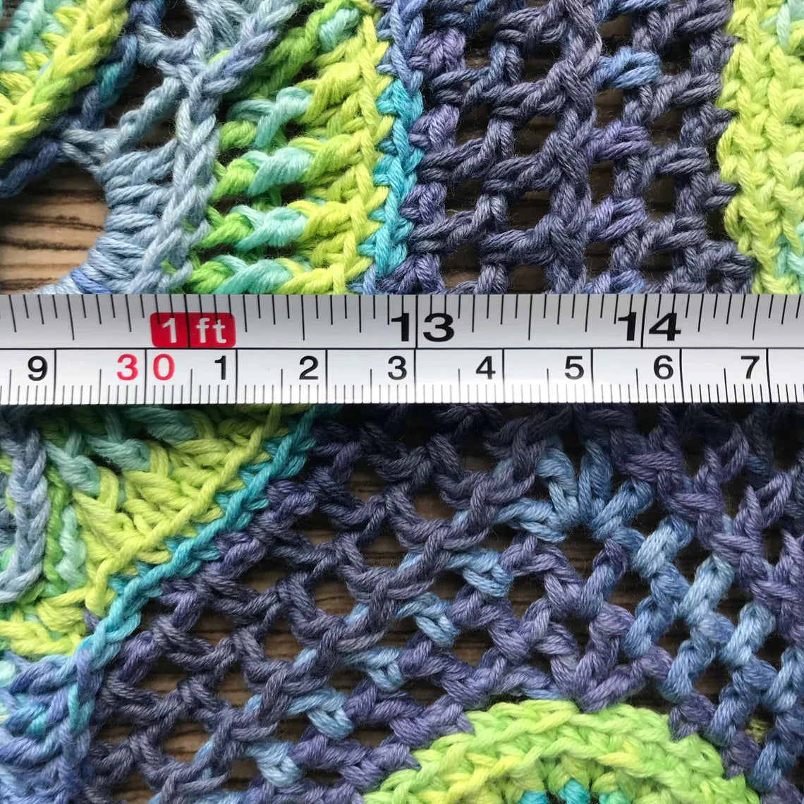Blue Lagoon Mandala Blanket Crochet Pattern
