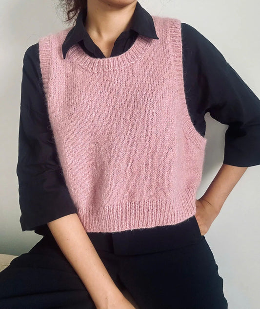 The Boxy Vest Knitting pattern