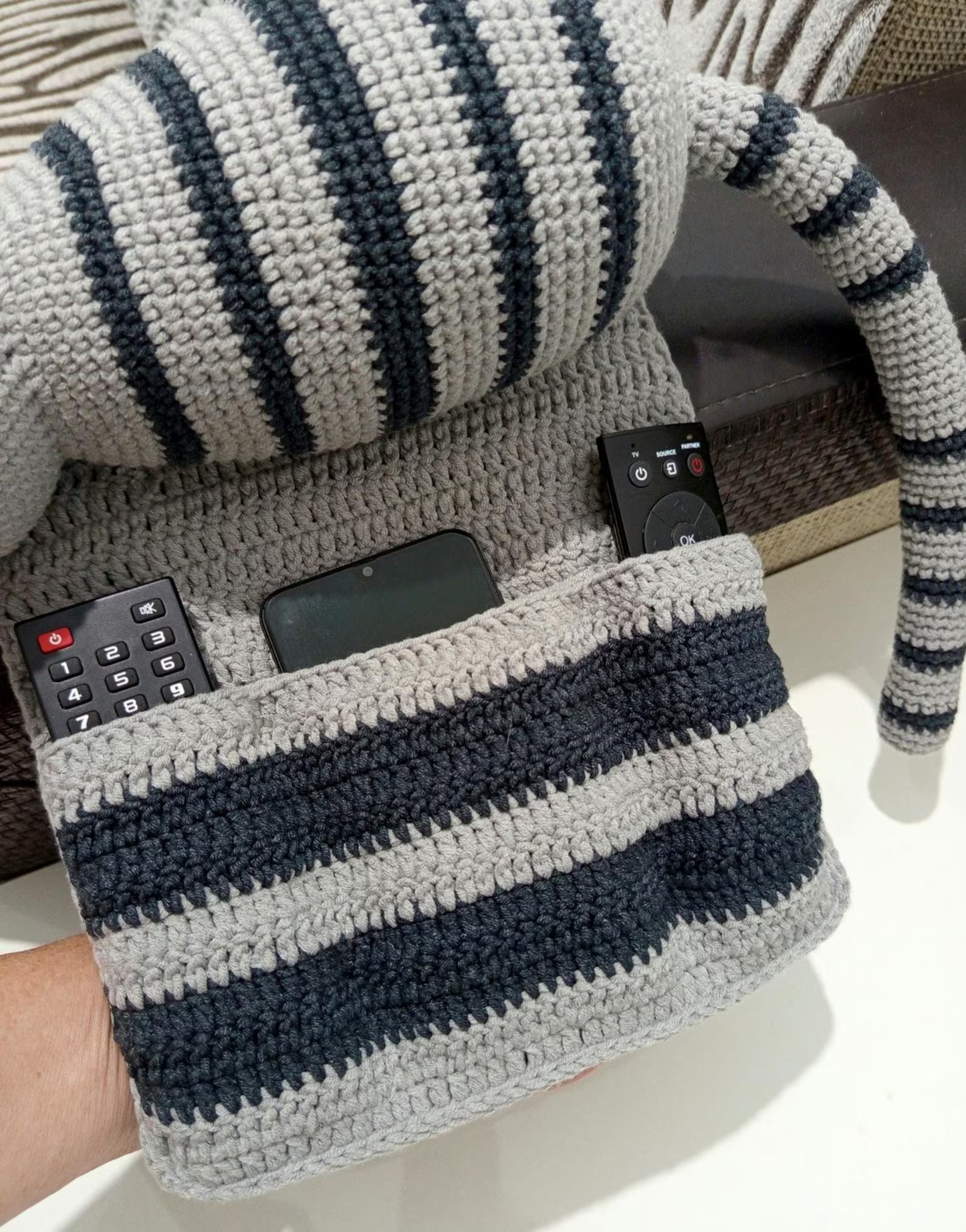 Cat Sofa Organizer Crochet Pattern