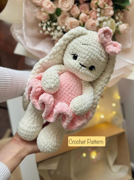 Big Plushie Bunny Crochet Pattern