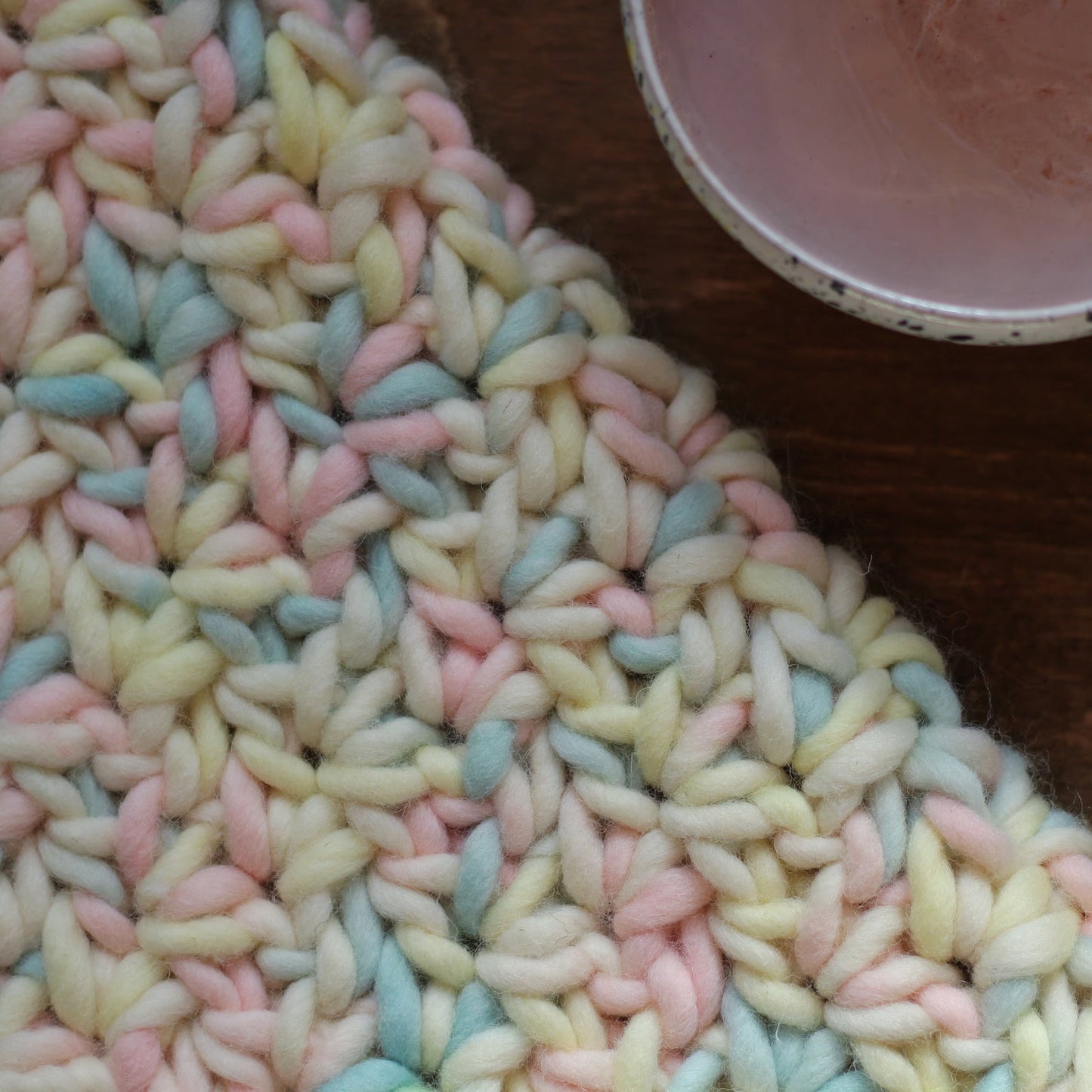Chunky Baby Blanket crochet pattern