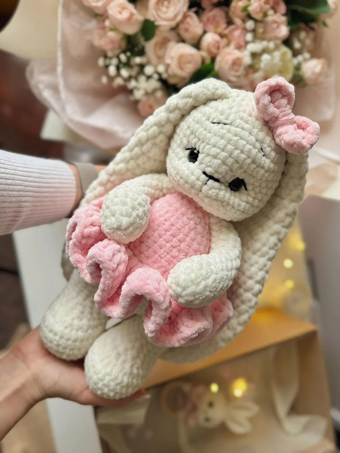 Big Plushie Bunny Crochet Pattern