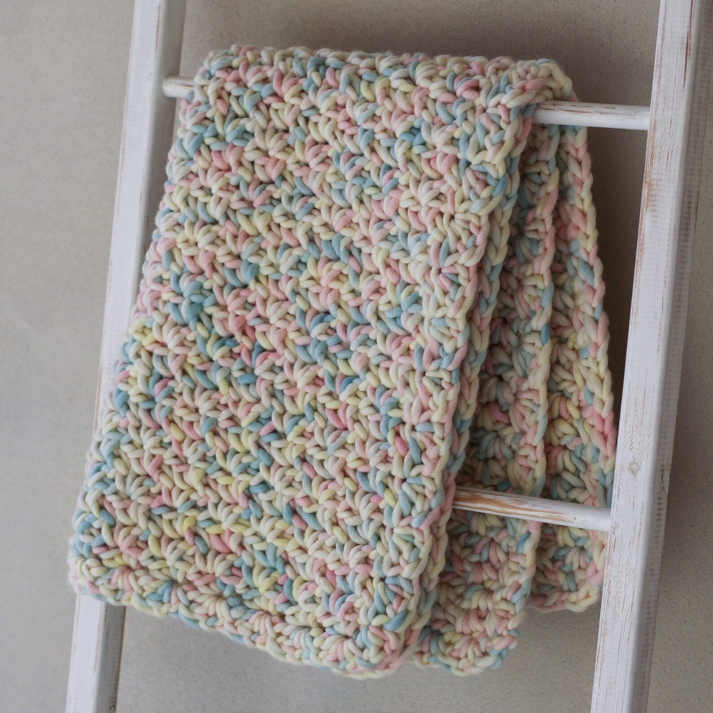 Chunky Baby Blanket crochet pattern