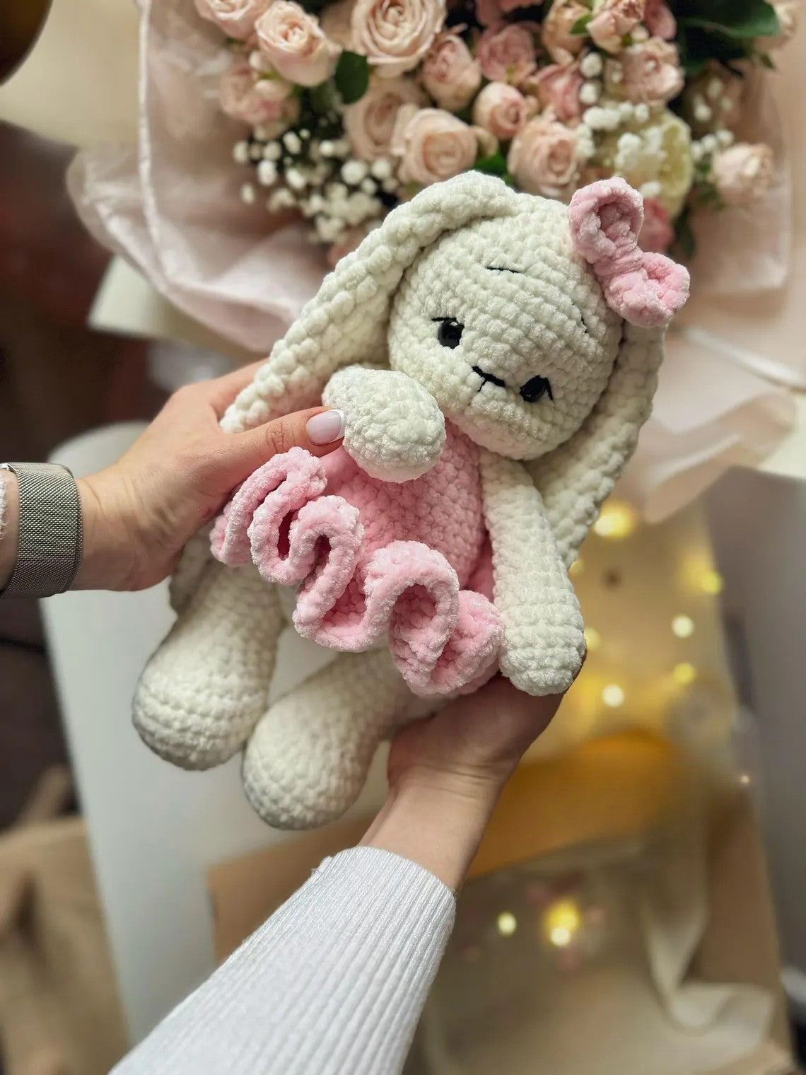 Big Plushie Bunny Crochet Pattern