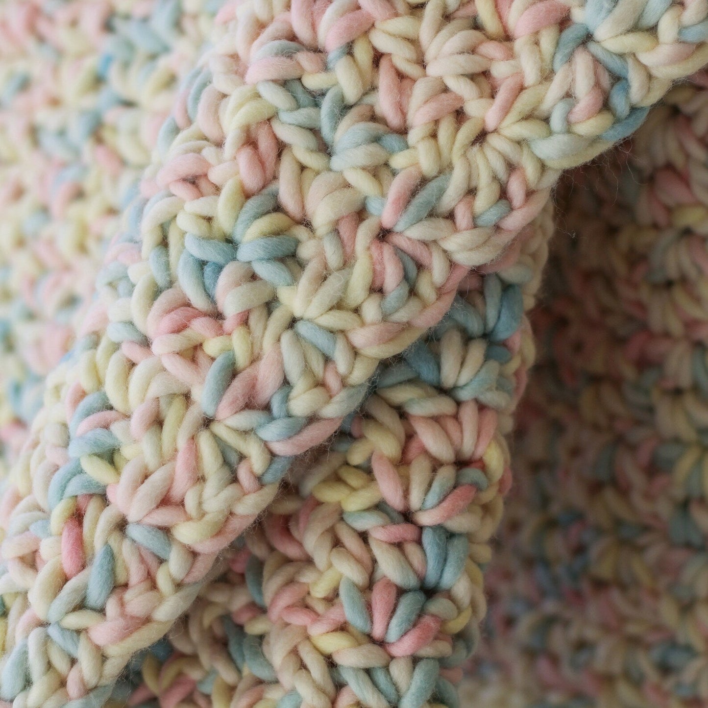 Chunky Baby Blanket crochet pattern
