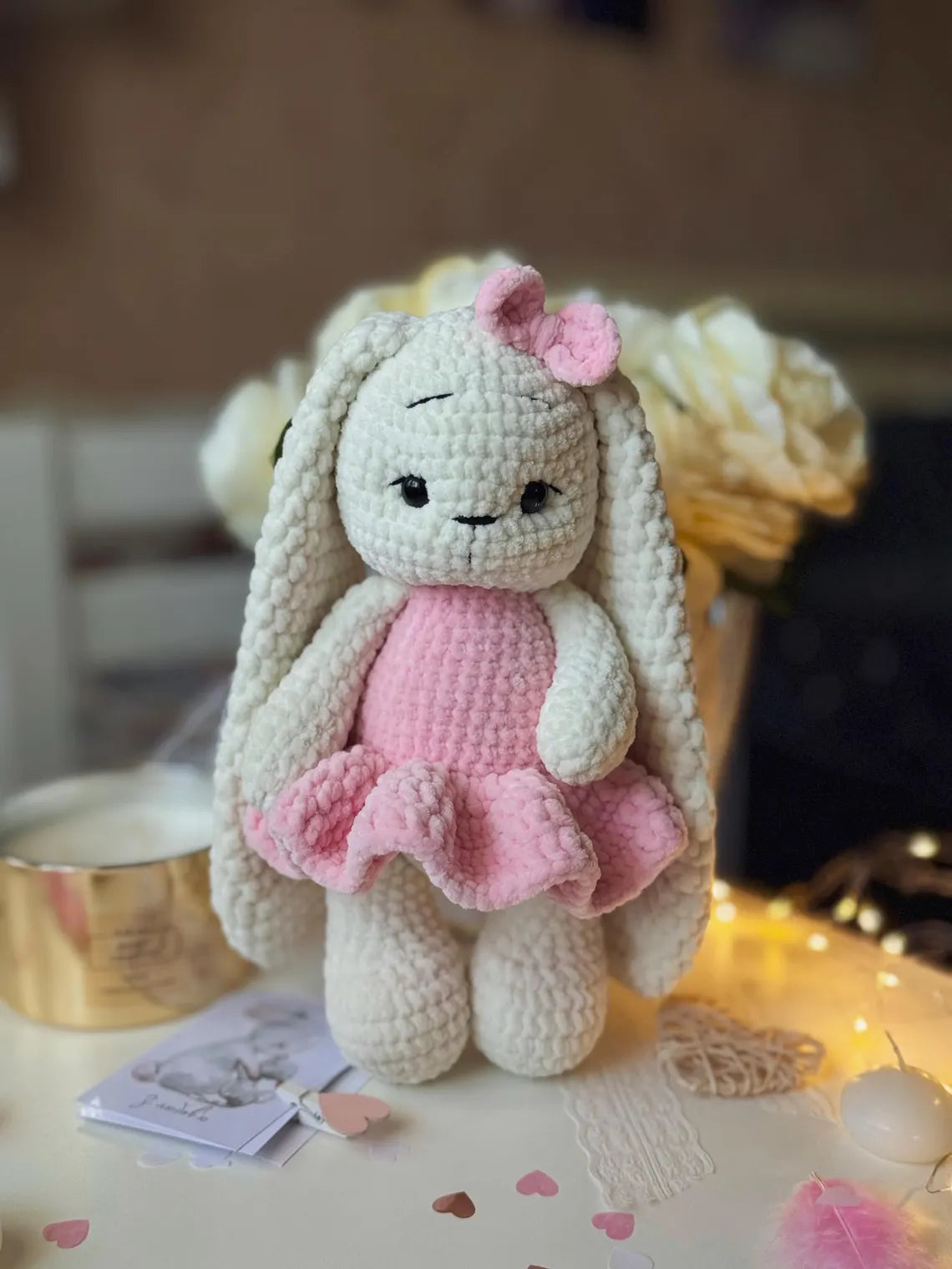 Big Plushie Bunny Crochet Pattern