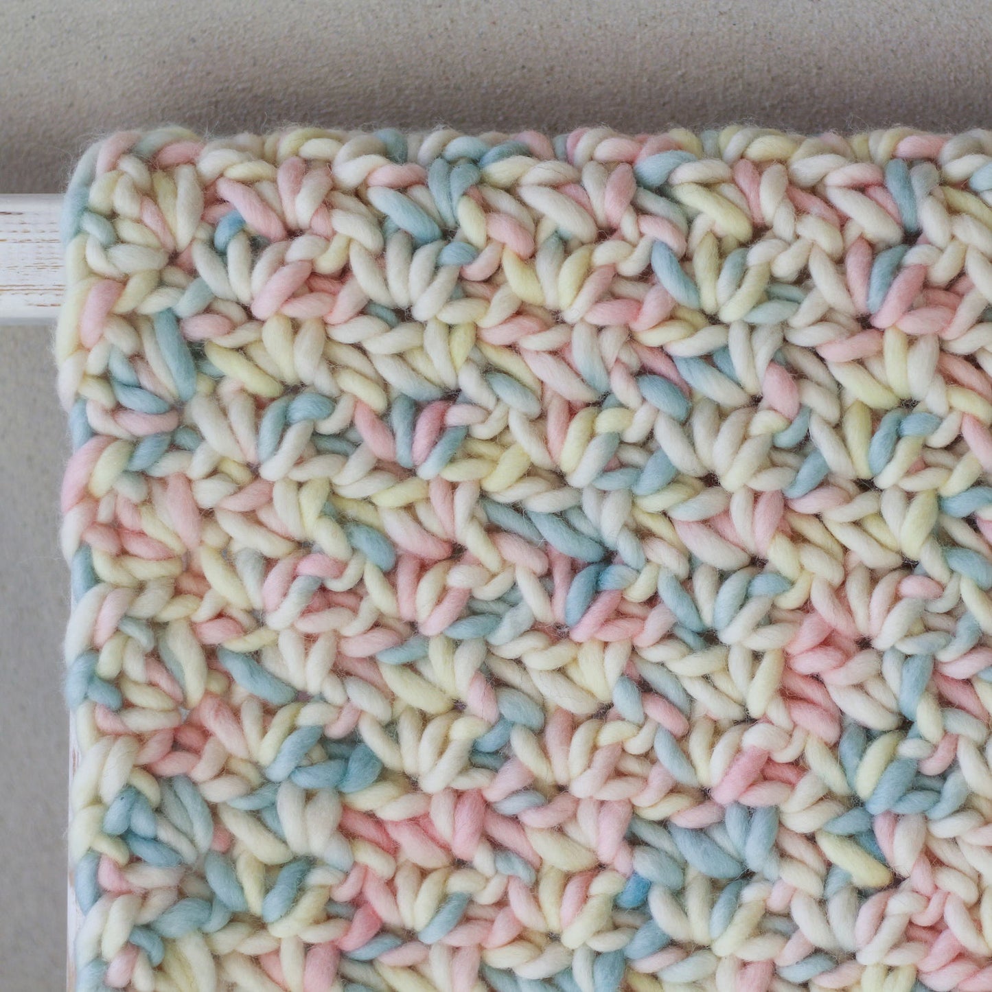 Chunky Baby Blanket crochet pattern