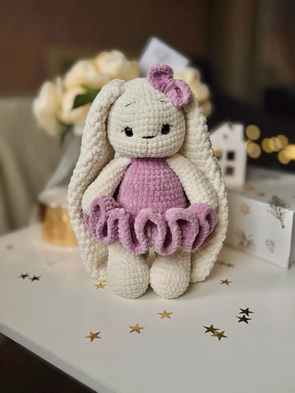 Big Plushie Bunny Crochet Pattern
