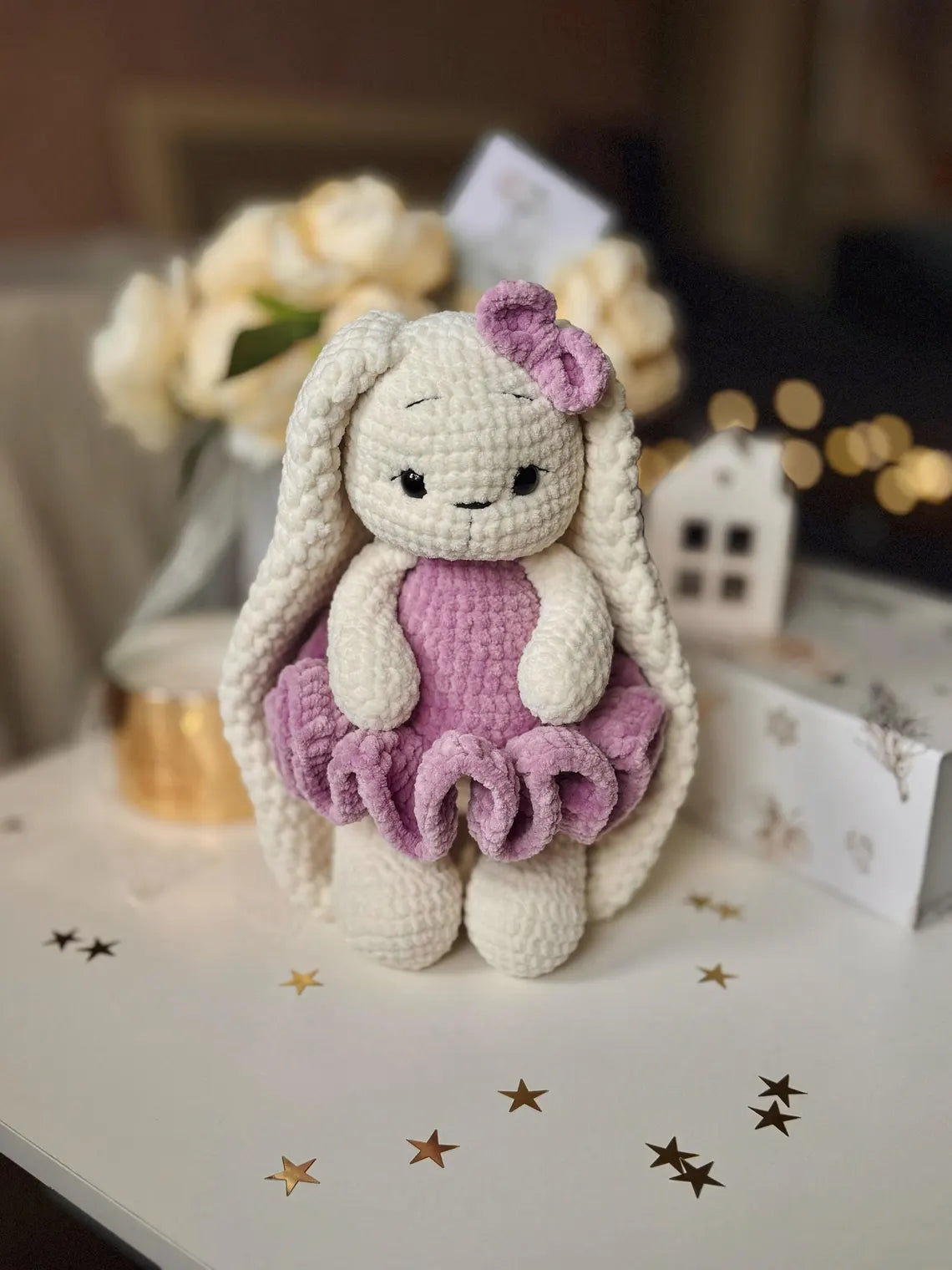 Big Plushie Bunny Crochet Pattern