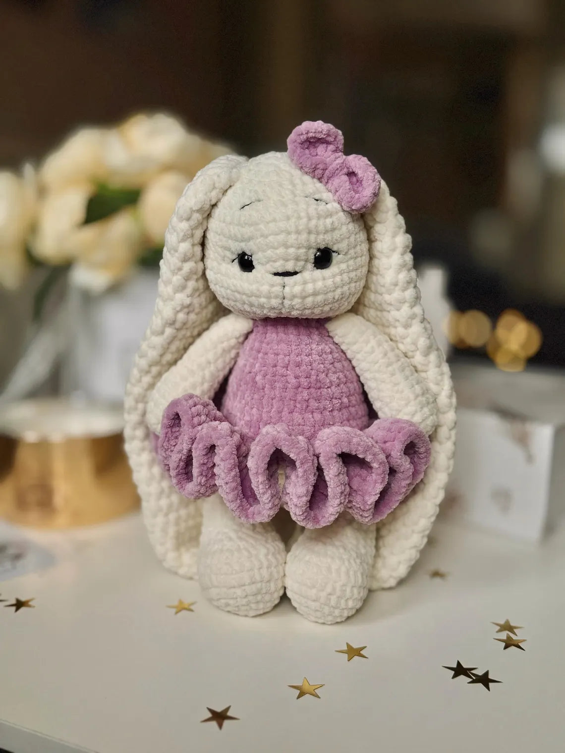 Big Plushie Bunny Crochet Pattern