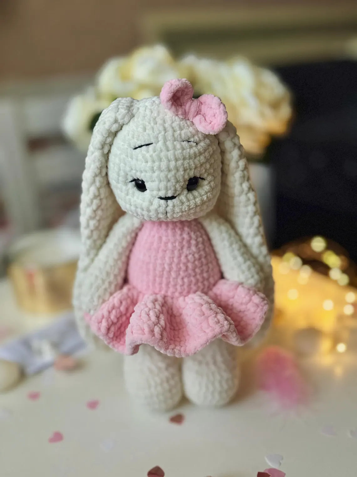 Big Plushie Bunny Crochet Pattern