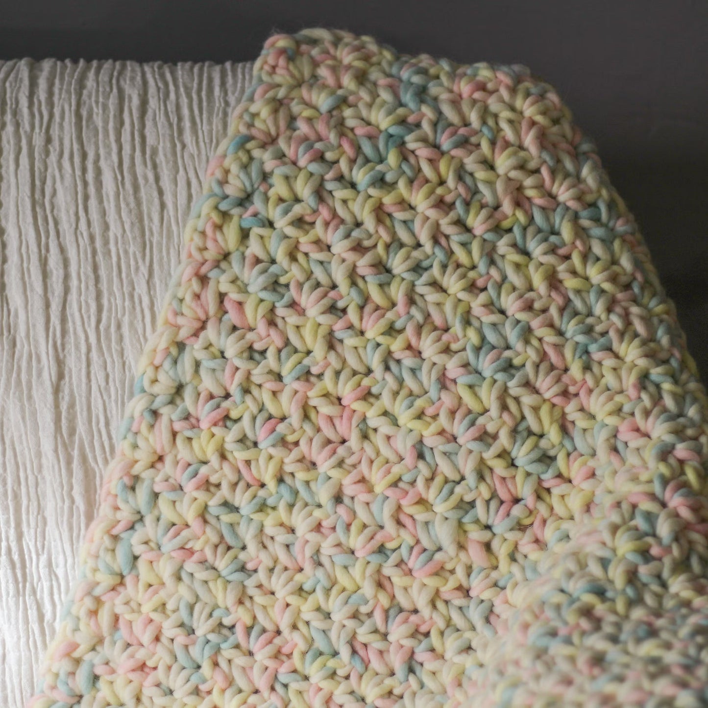 Chunky Baby Blanket crochet pattern
