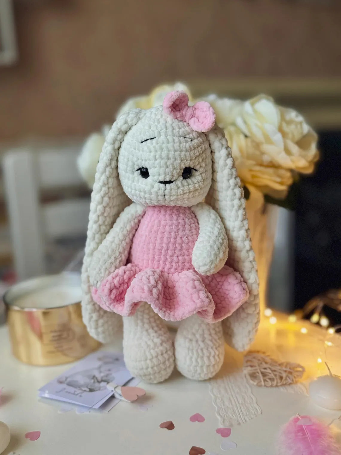 Big Plushie Bunny Crochet Pattern