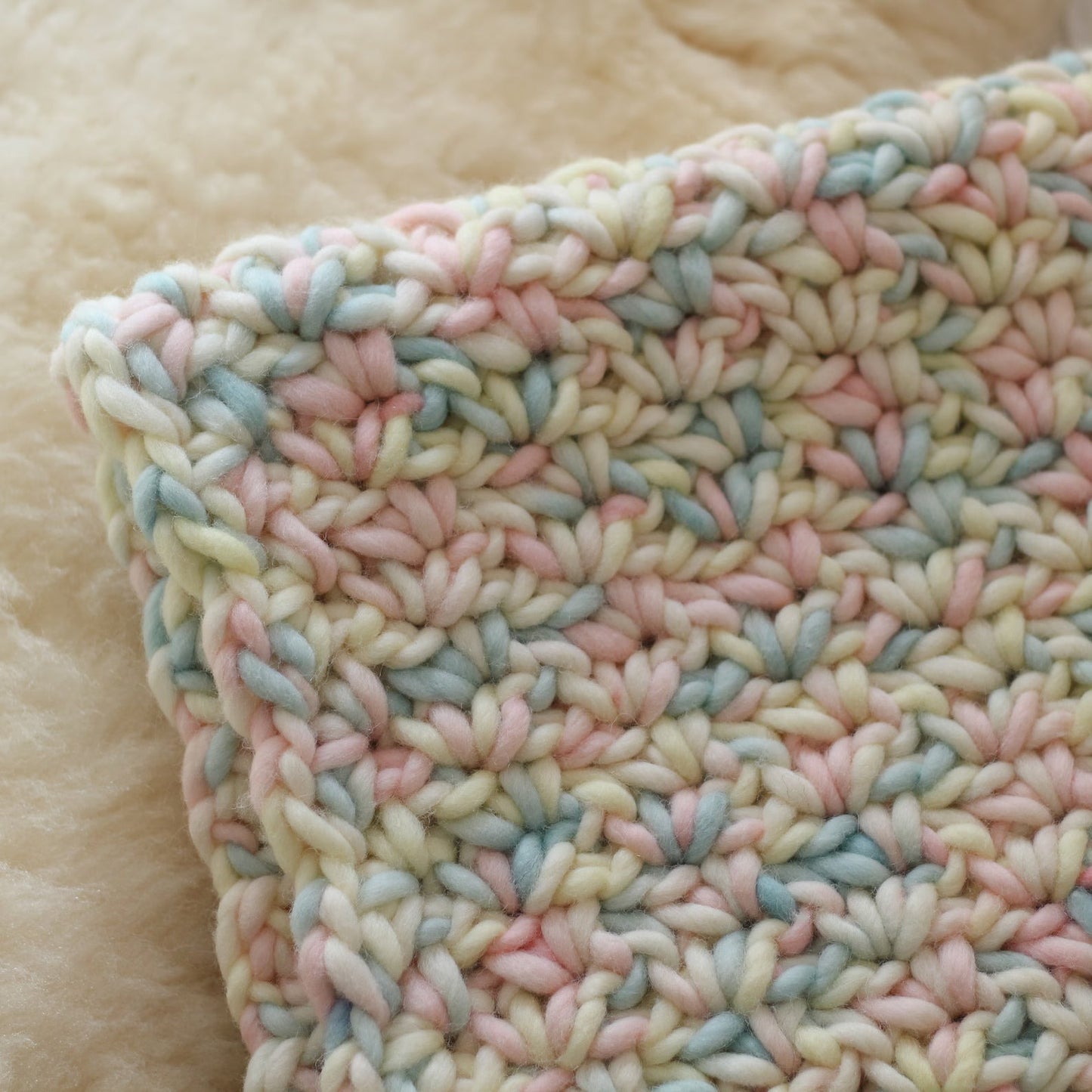Chunky Baby Blanket crochet pattern