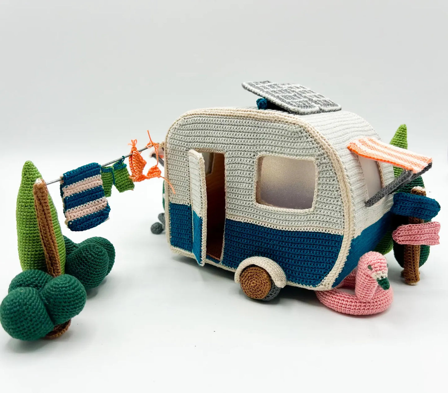 Camping Scene Crochet Pattern