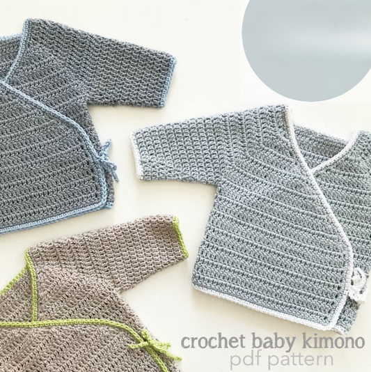 Baby Wrap Cardigan Crochet Pattern
