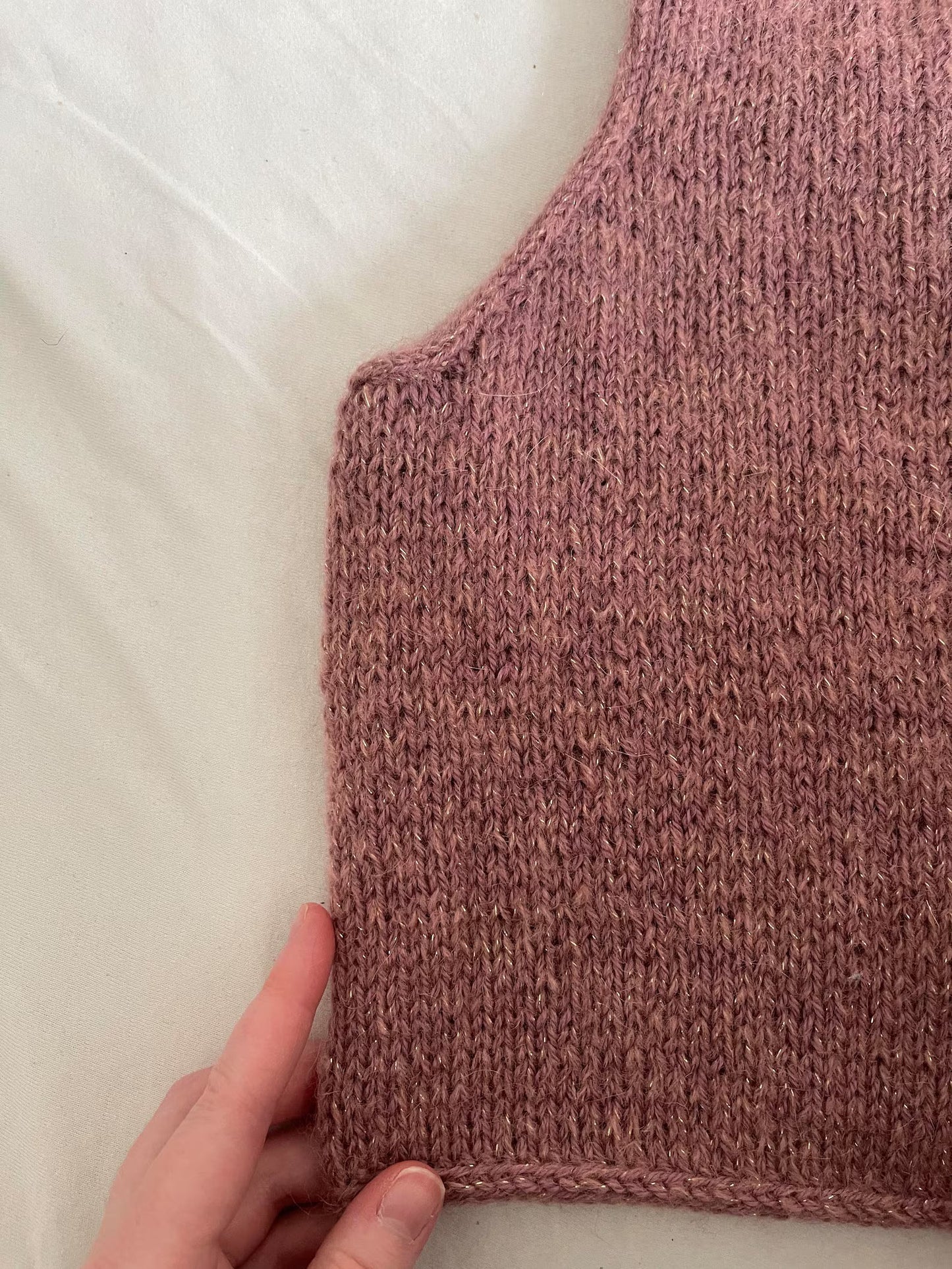 Feminine Vest Knitting Pattern