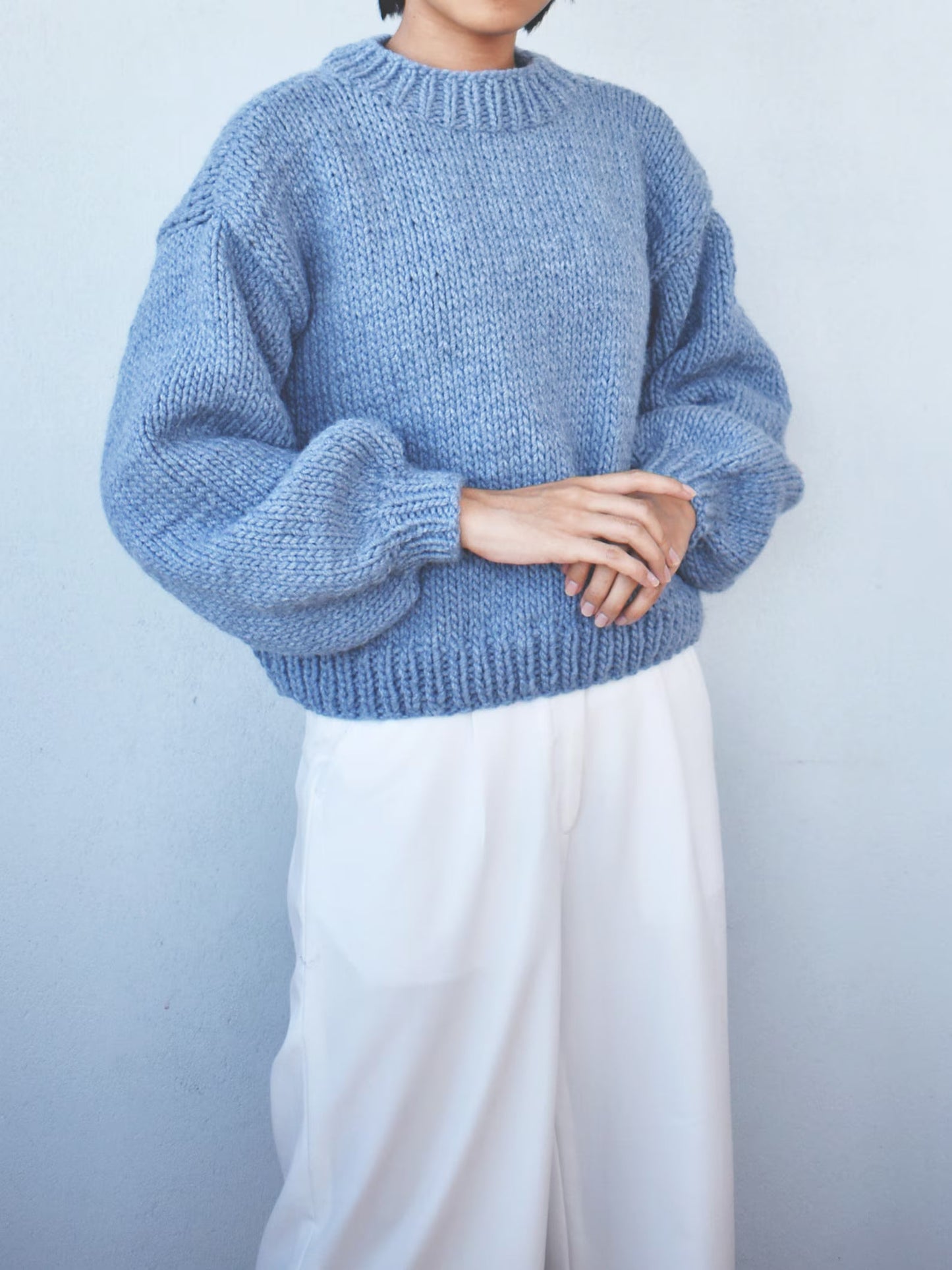 Chunky Knitting Sweater Pattern