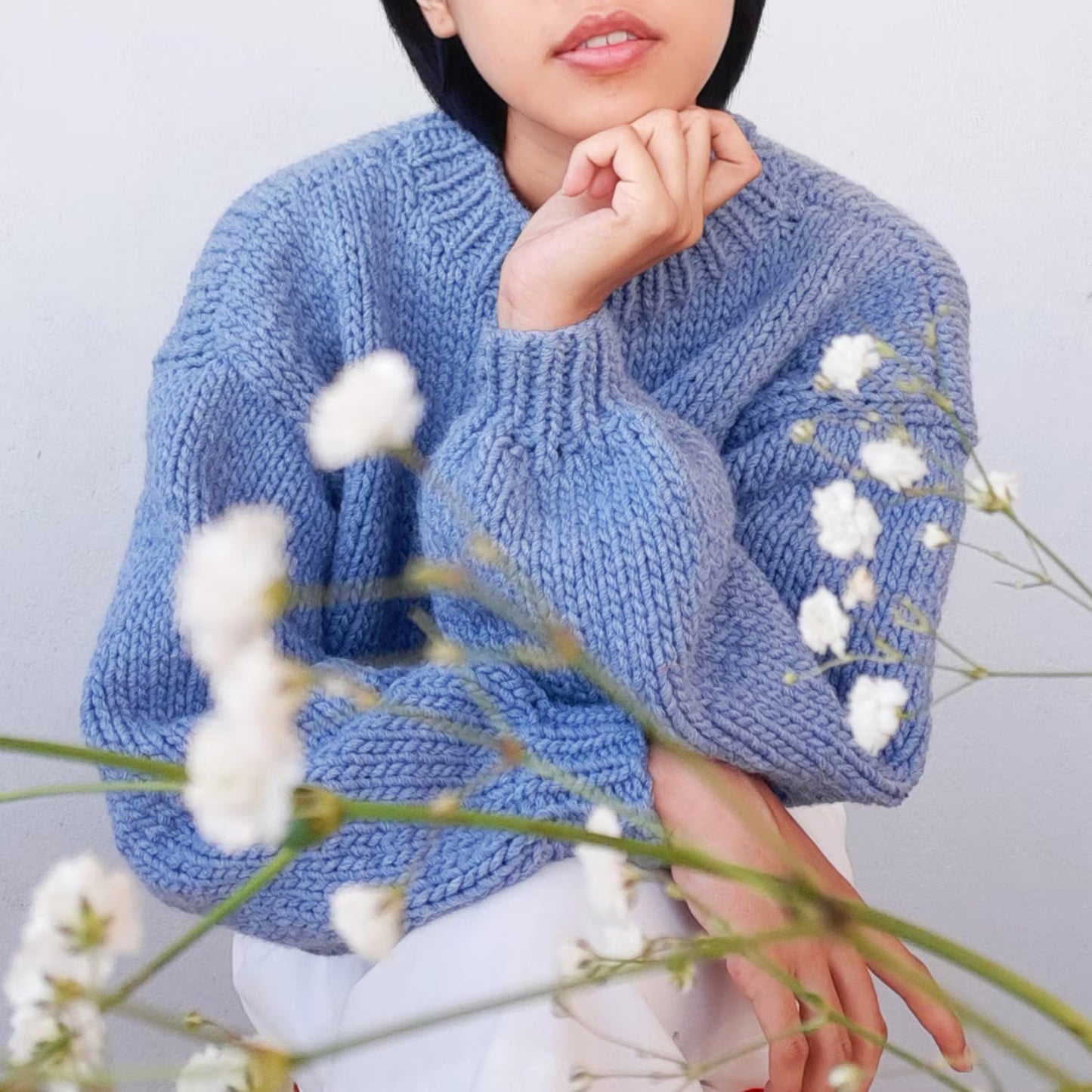 Chunky Knitting Sweater Pattern