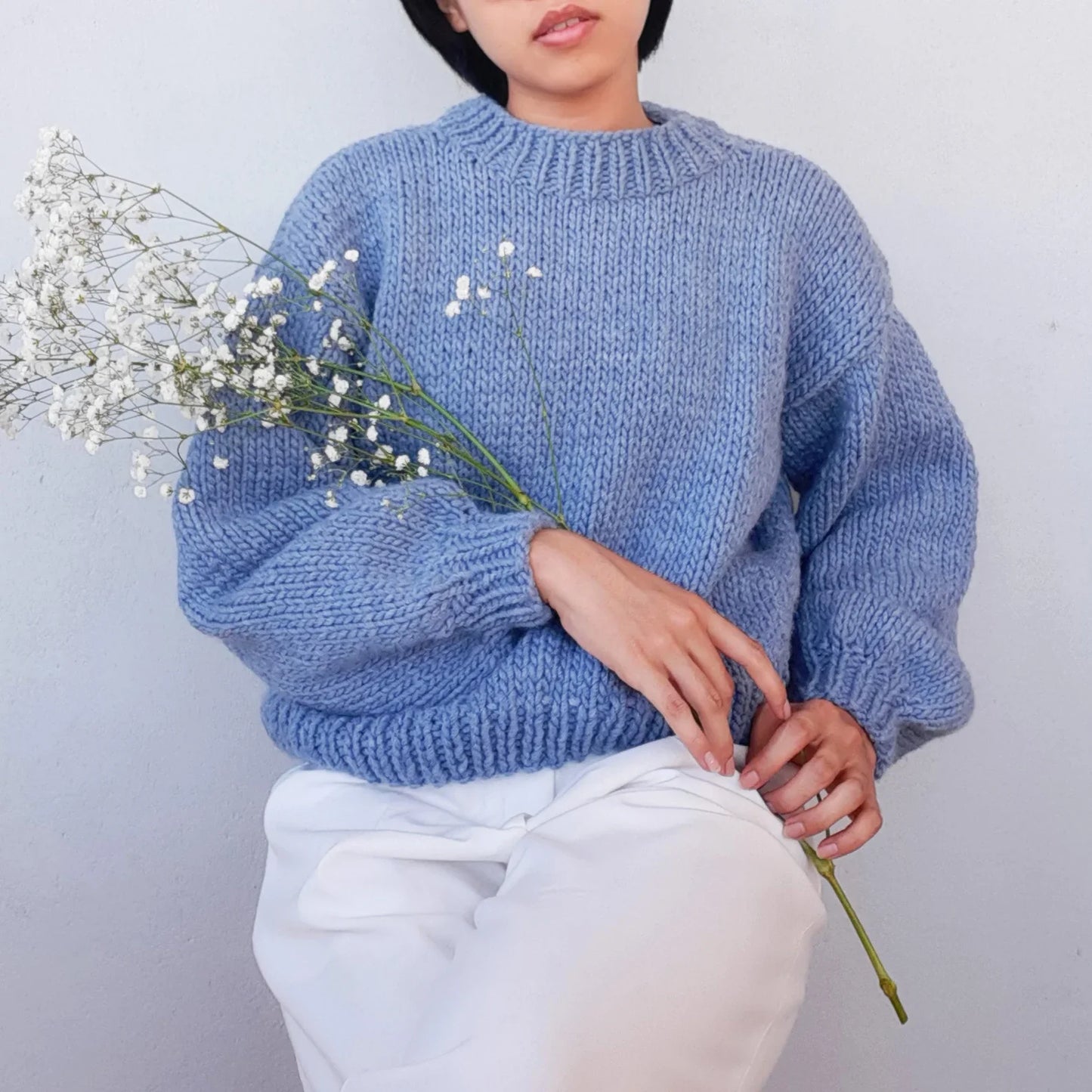 Chunky Knitting Sweater Pattern