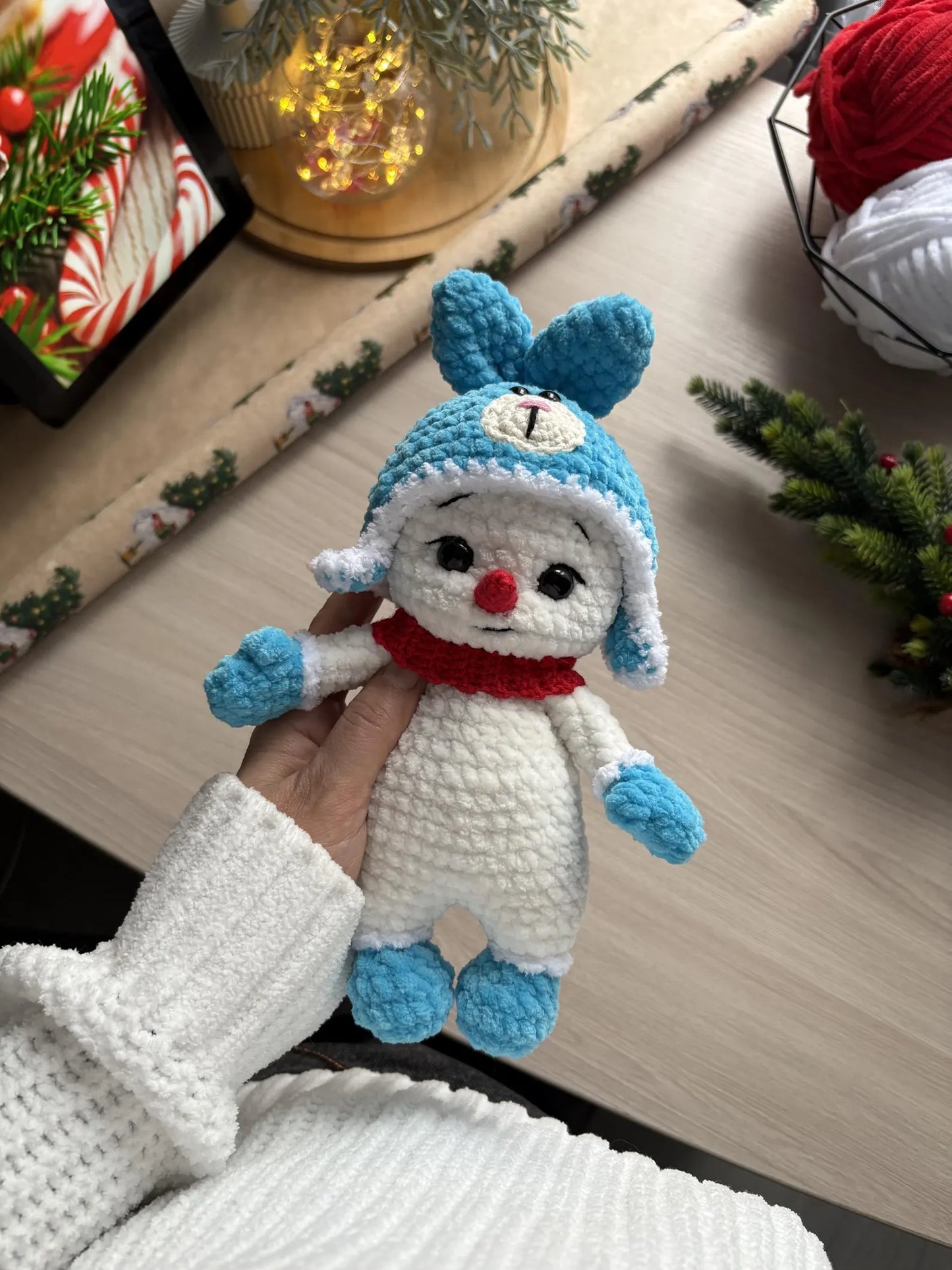 Snowmen Plush Crochet Pattern