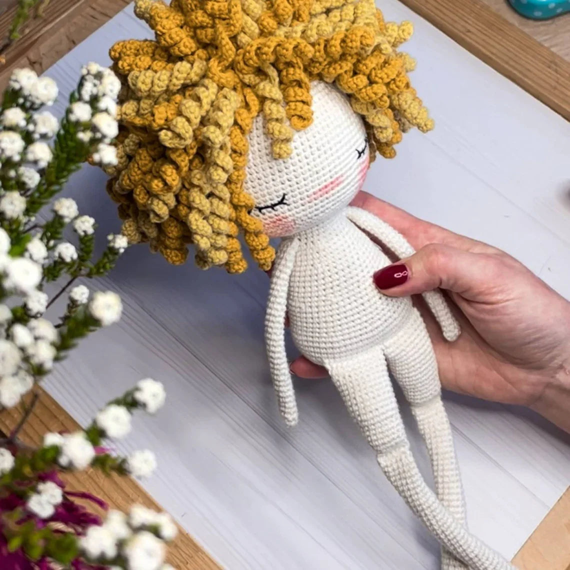 Friendly Butterfly Doll Crochet Pattern