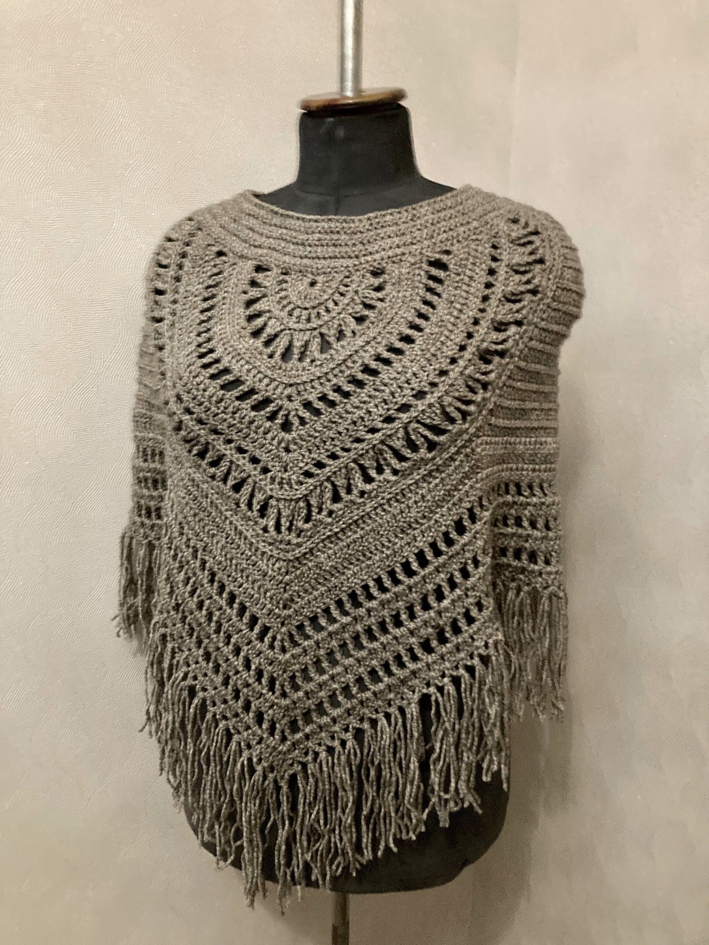 Deidra Poncho Crochet Pattern