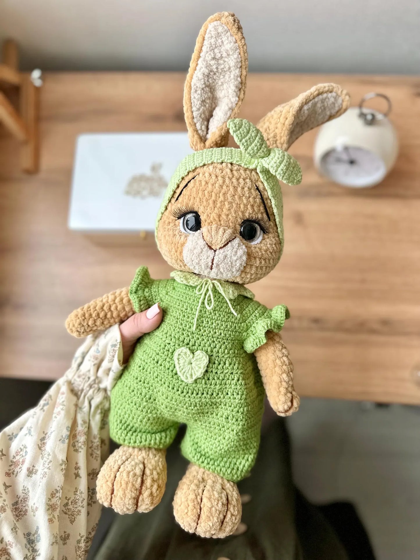 Easy Bunny with Jumpsuit Crochet Pattern