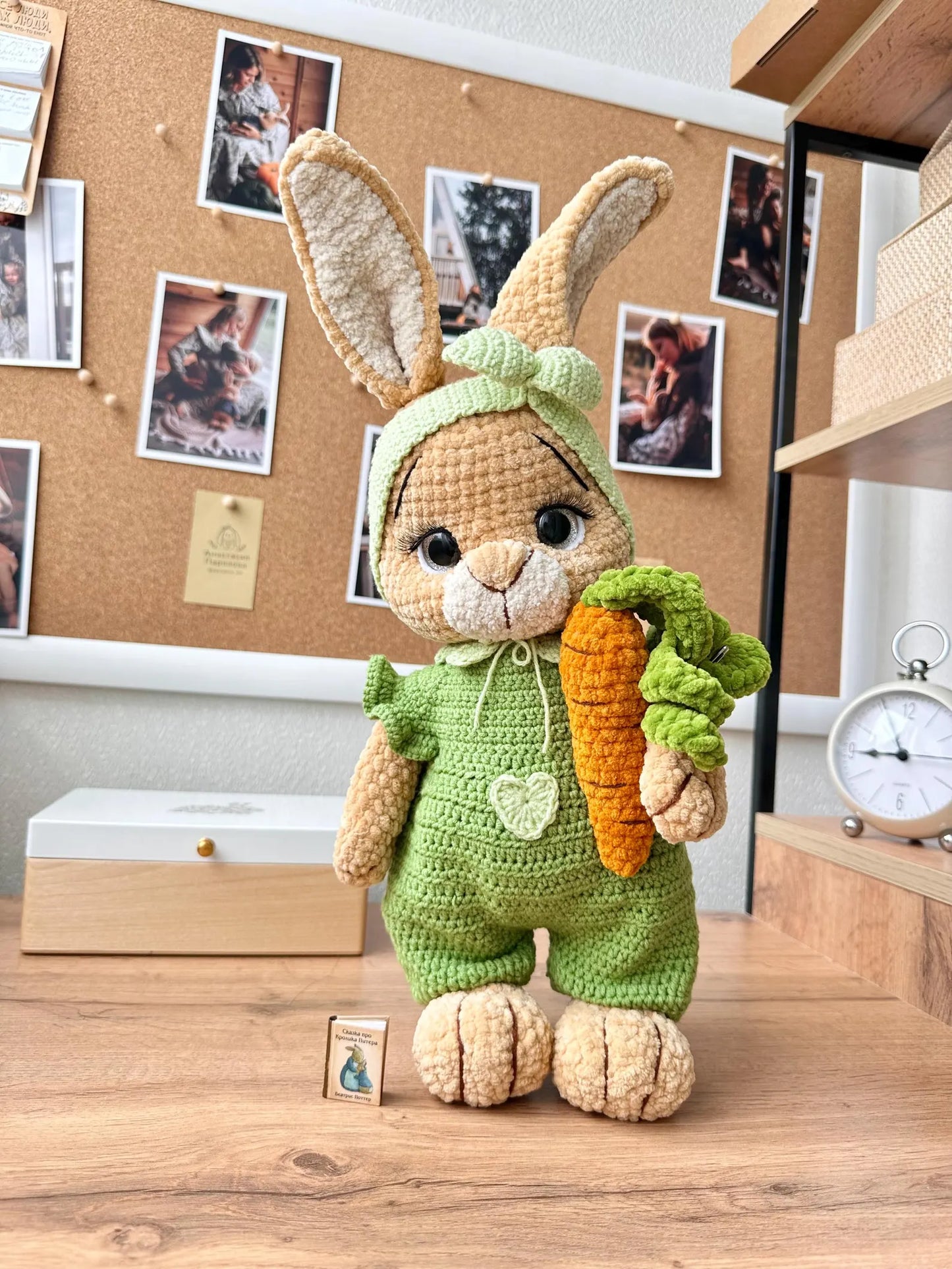 Easy Bunny with Jumpsuit Crochet Pattern