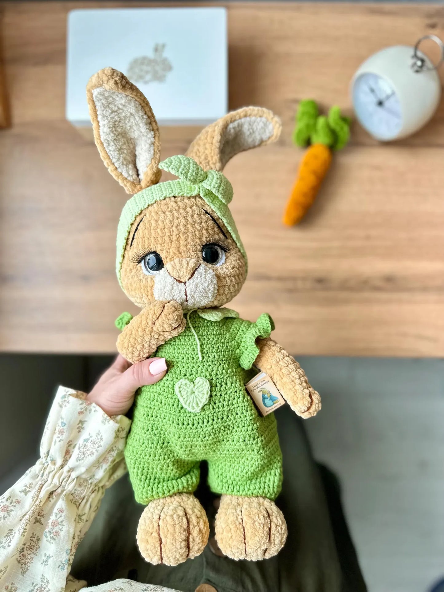 Easy Bunny with Jumpsuit Crochet Pattern