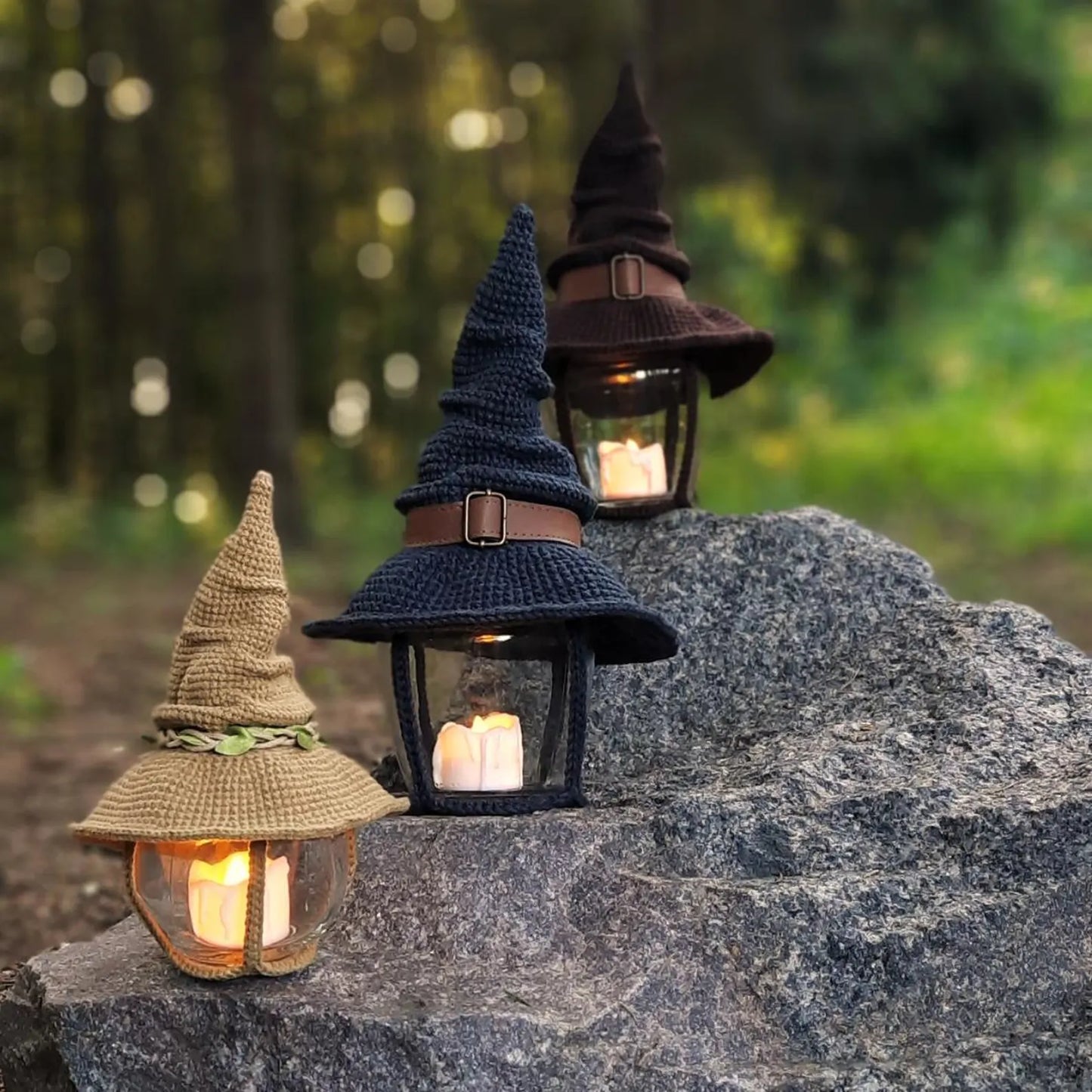 Halloween Lamp Decor Crochet Pattern