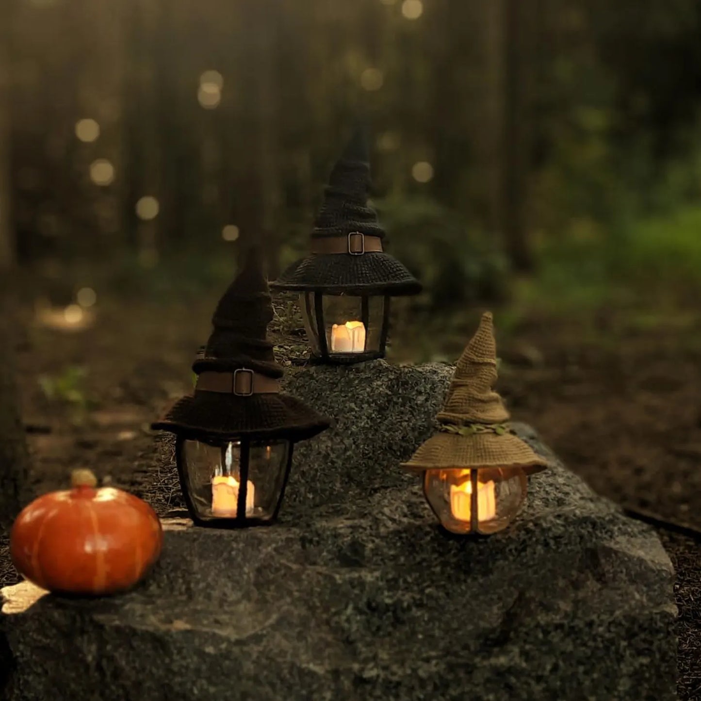 Halloween Lamp Decor Crochet Pattern