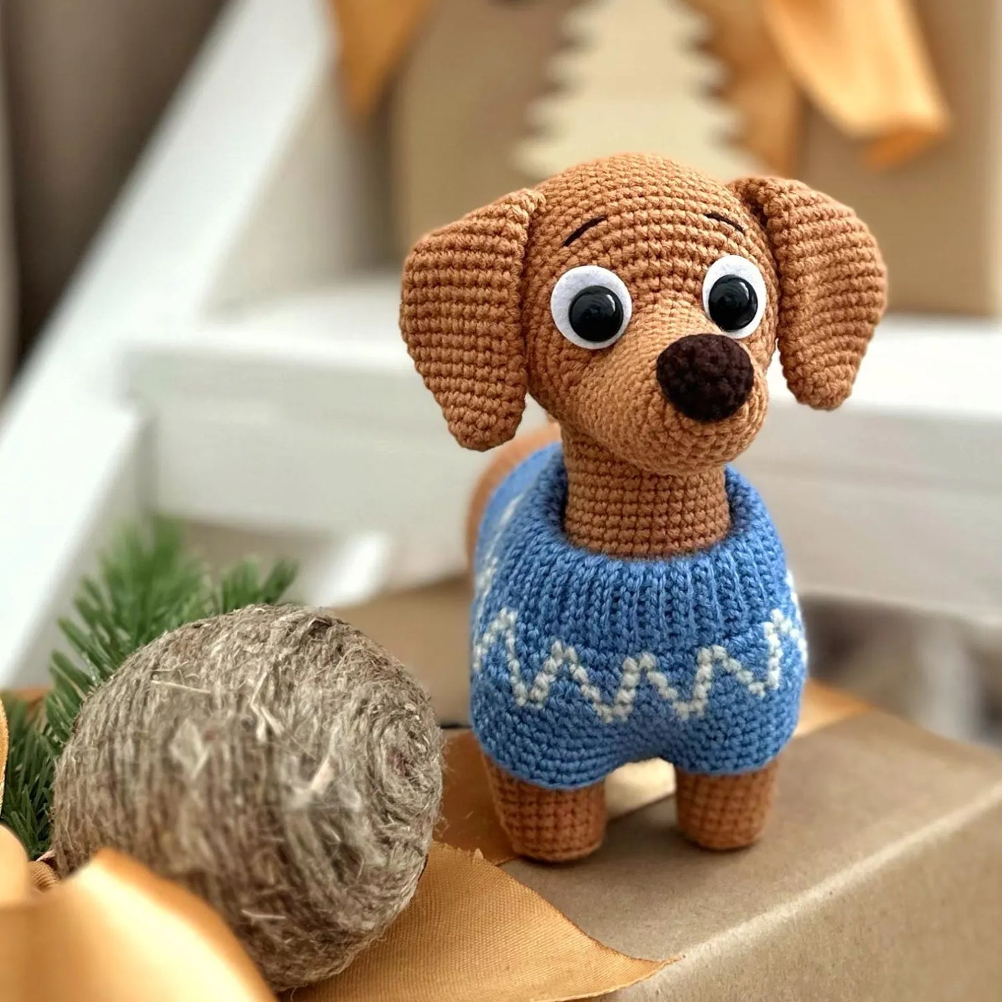 Dog Dachshund Crochet Pattern