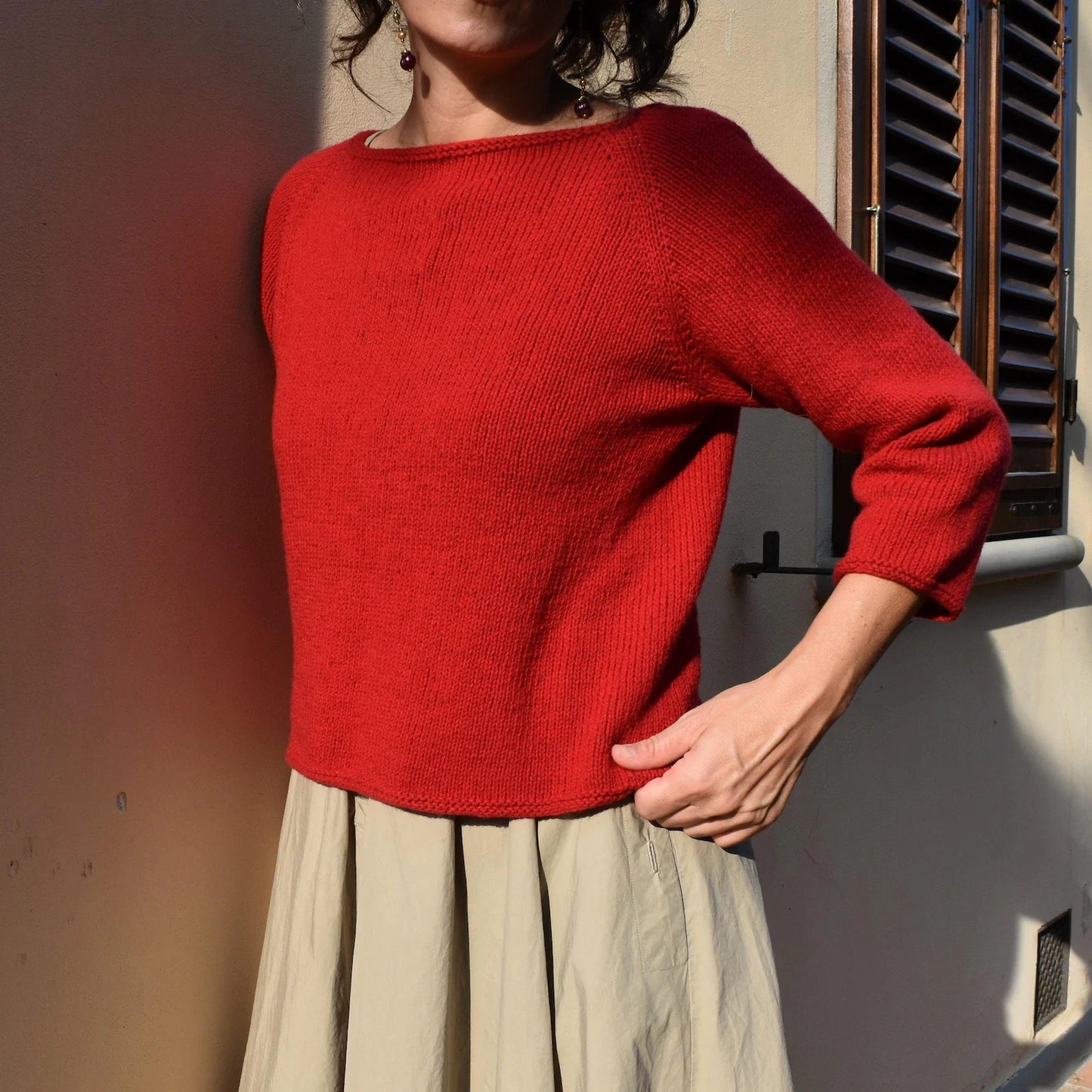 GINGER SWEATER knitting pattern