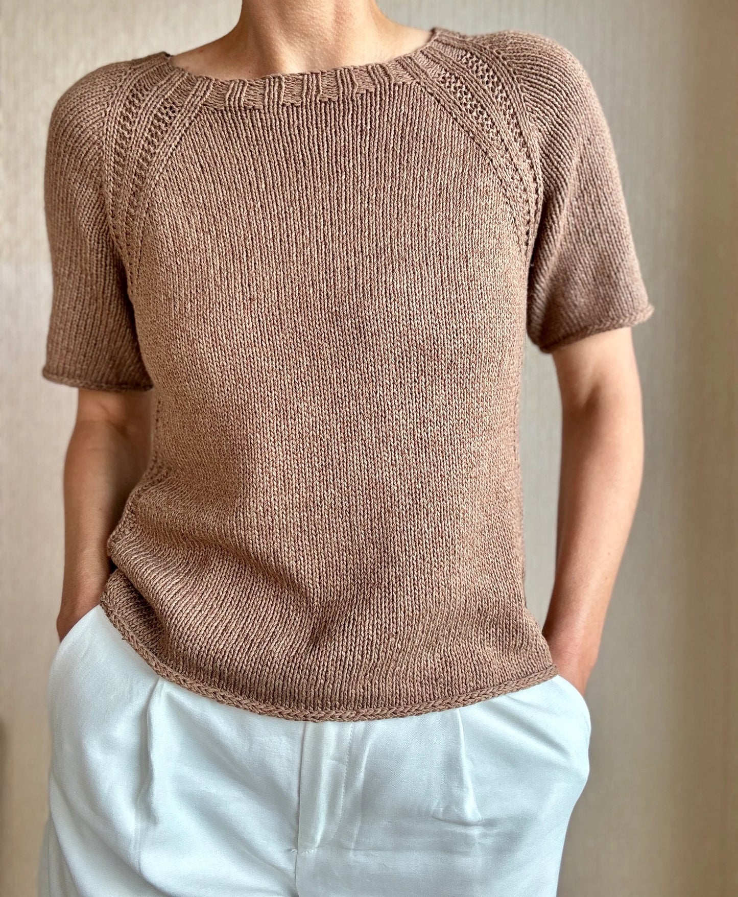 Mellow Mood Top Knitting Pattern